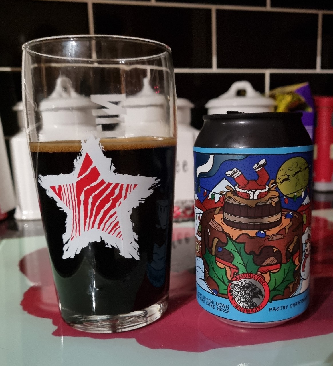 Barrel Aged Upside Down Christmas Cake 2020, Norway