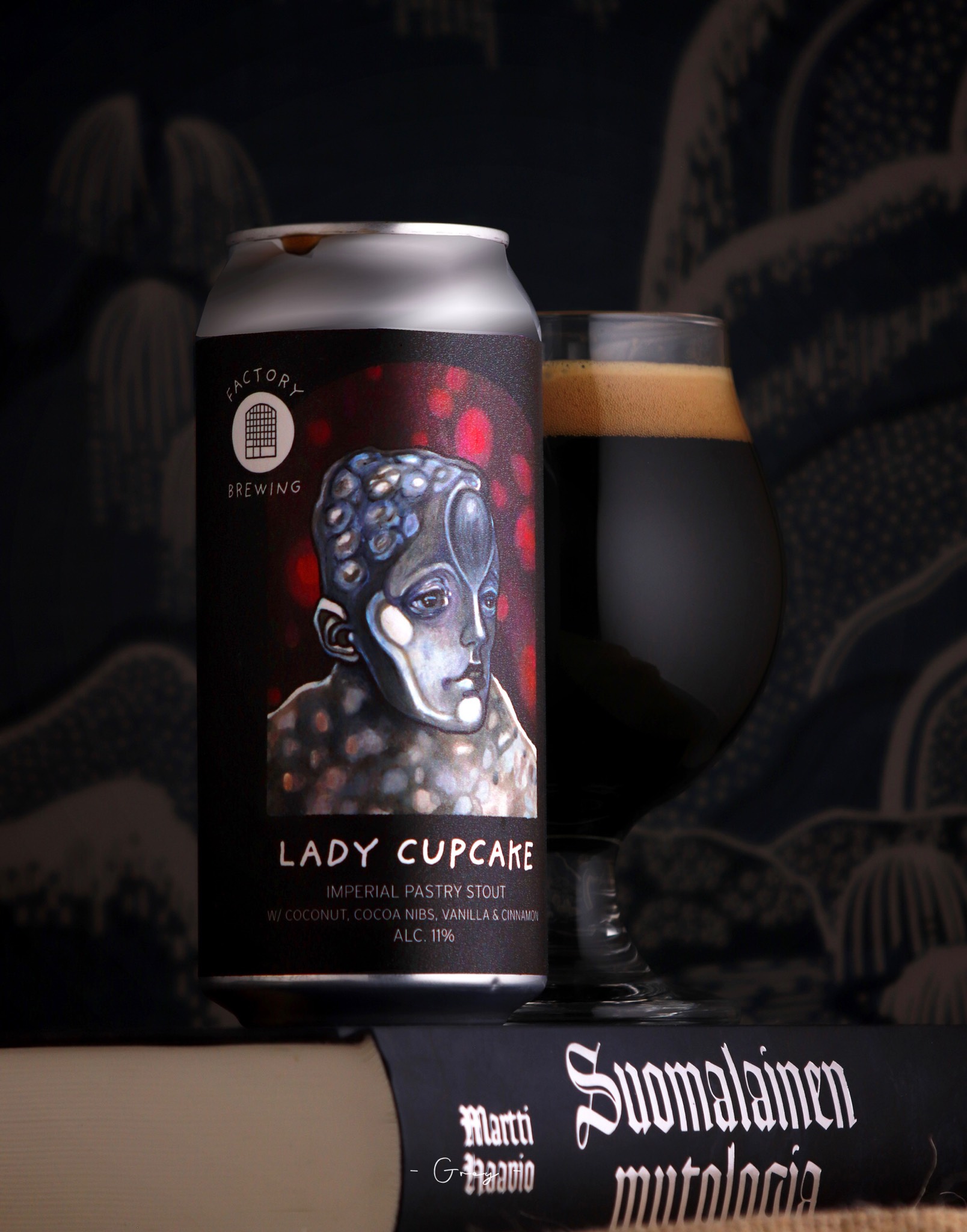 Lady Cupcake (Coconut, Cocoa Nibs, Vanilla & Cinnamon), Finland