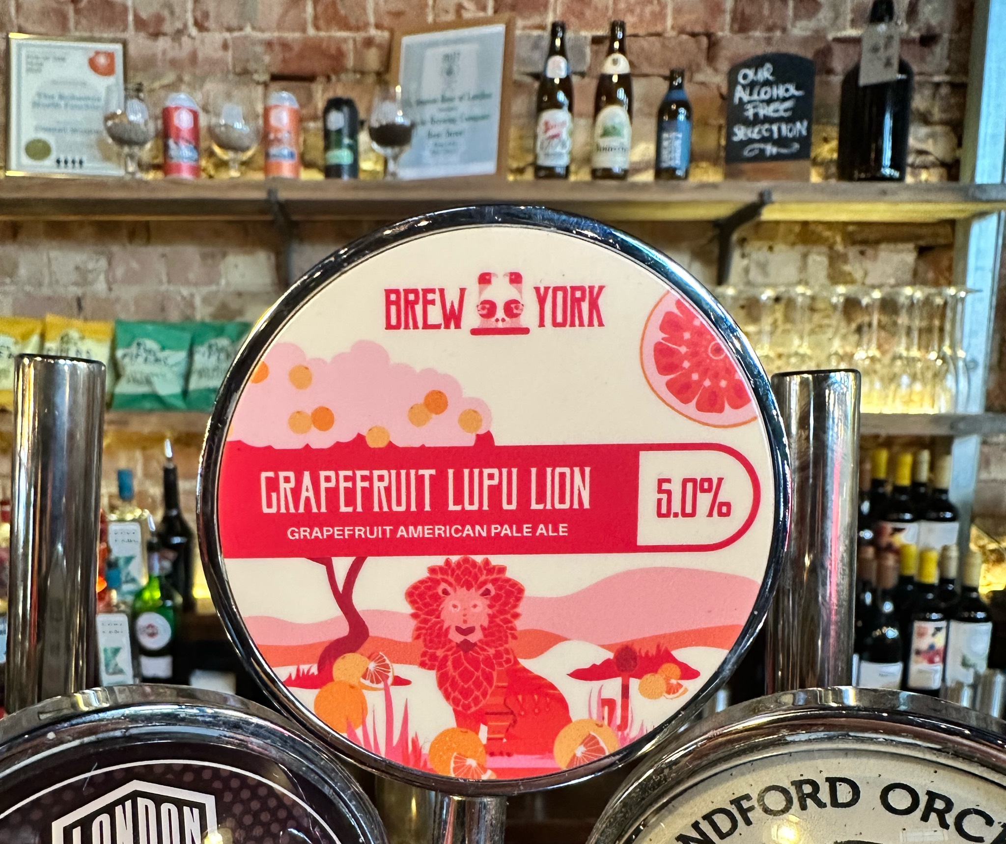 Grapefruit lupu lion, England