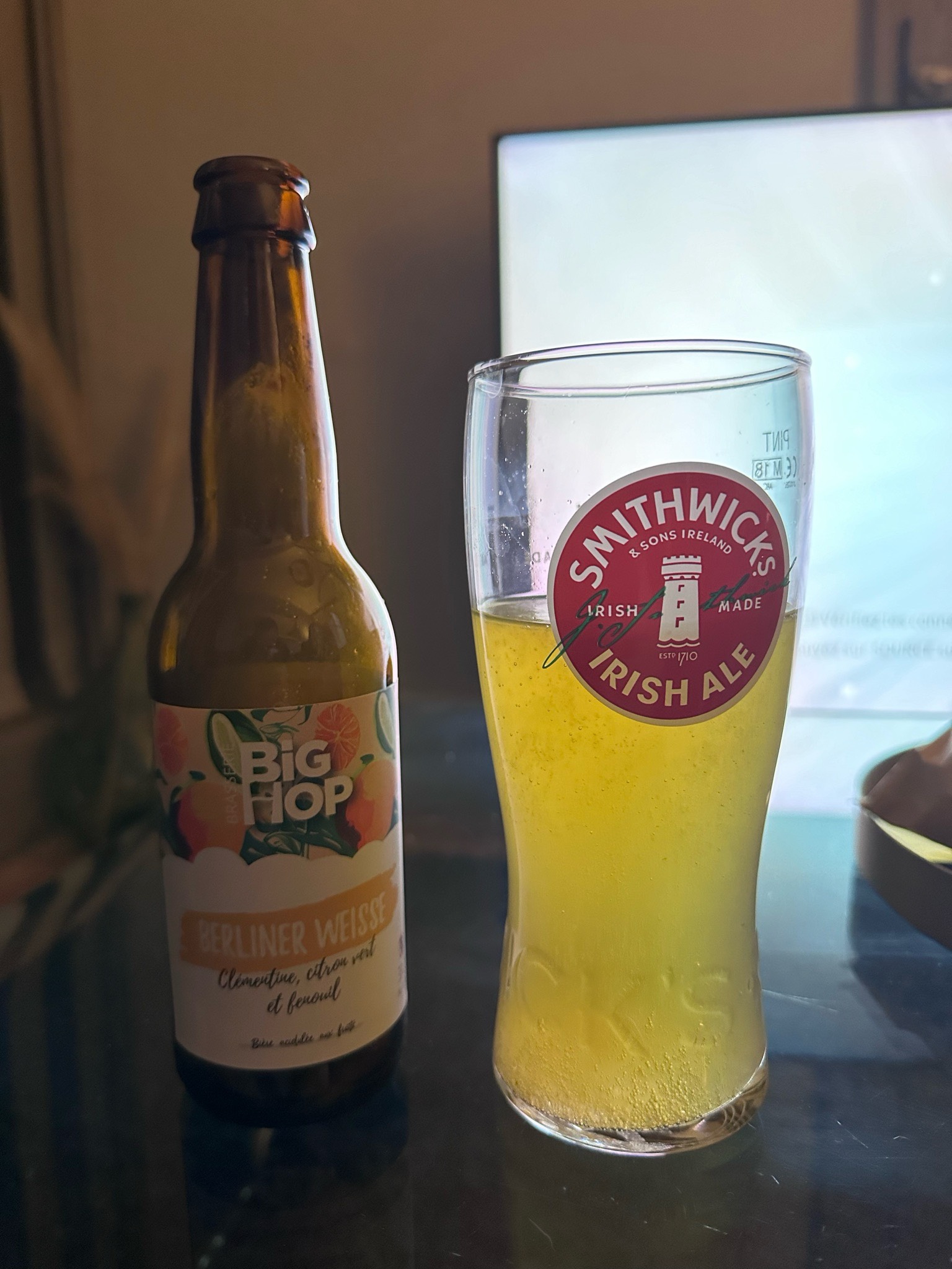 Big Hop Berliner Weisse Clémentine, Citron Vert Et Fenouil, France