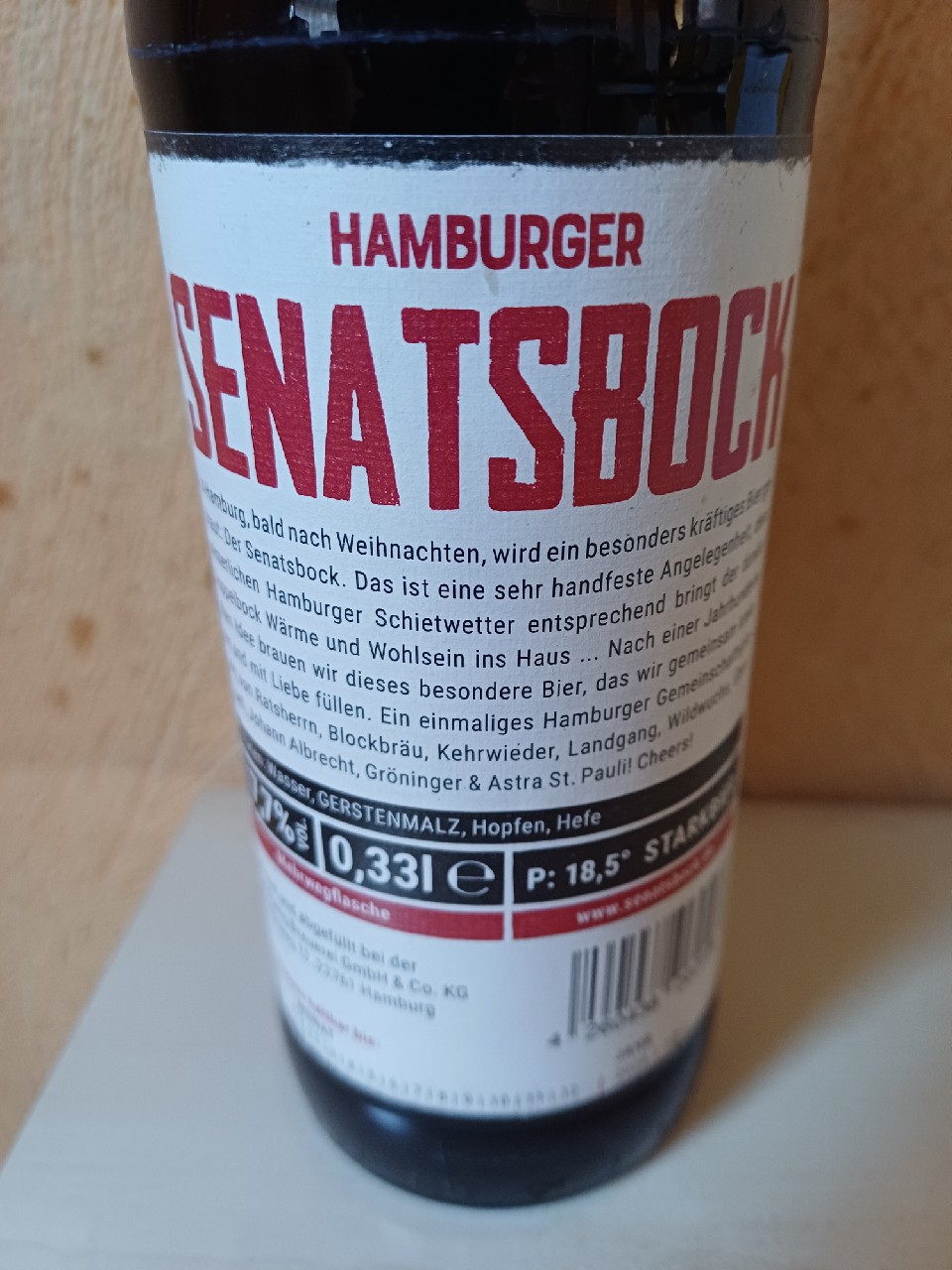 Hamburger Senatsbock Gemeinschaftssud (2024), Germany