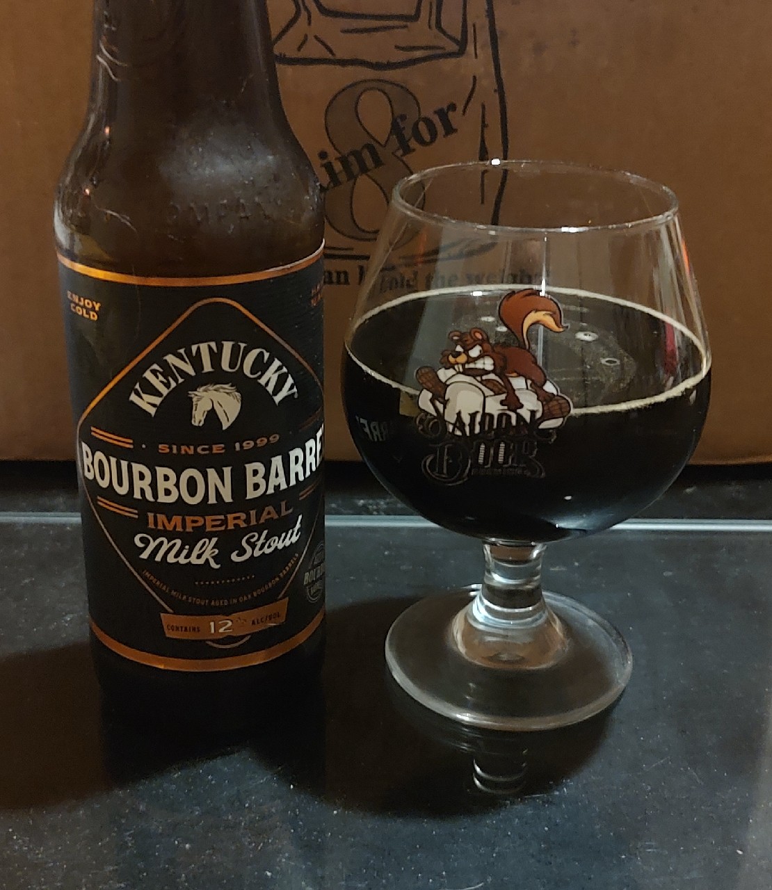 Kentucky Bourbon Barrel Imperial Milk Stout, United States