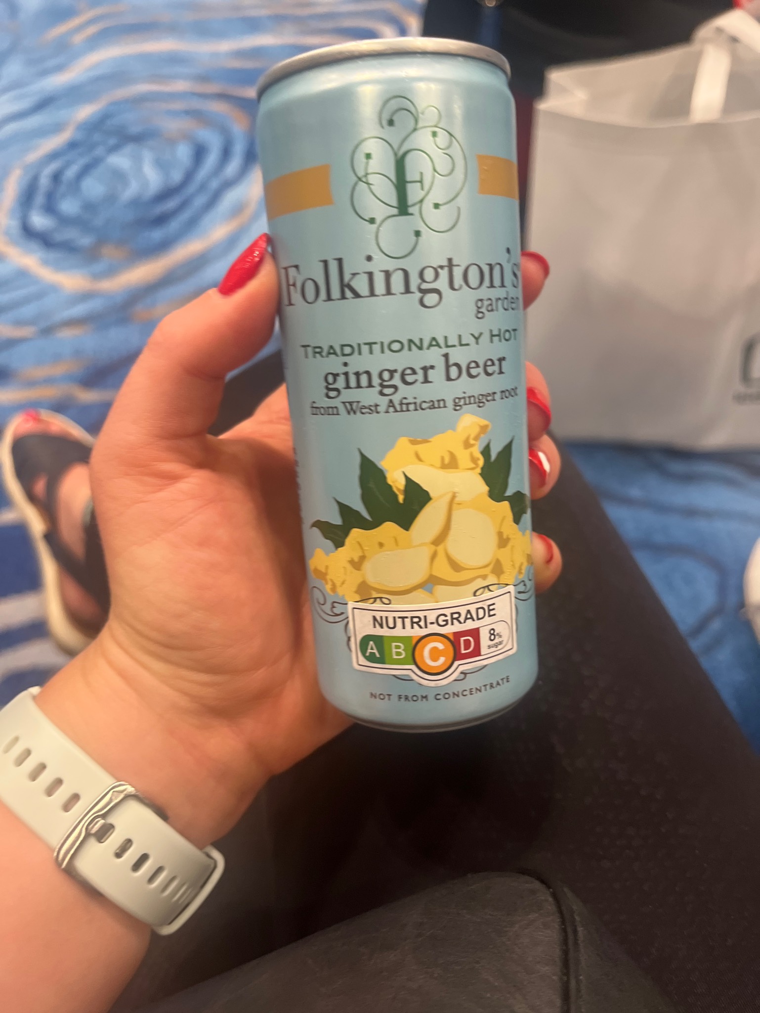 Traditionally Hot Ginger Beer, Folkington's garden