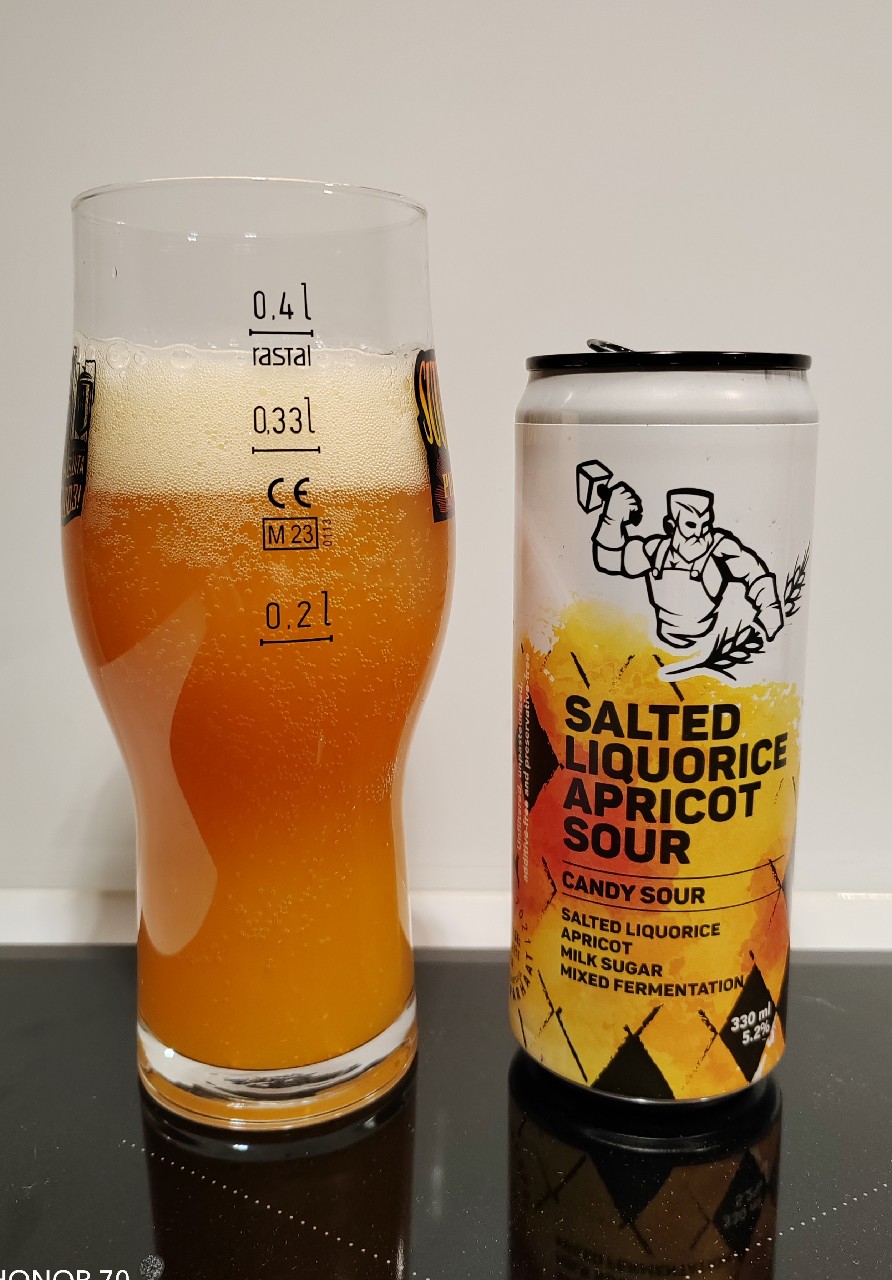 Salted Liquorice Apricot Sour Smoothie, Finland