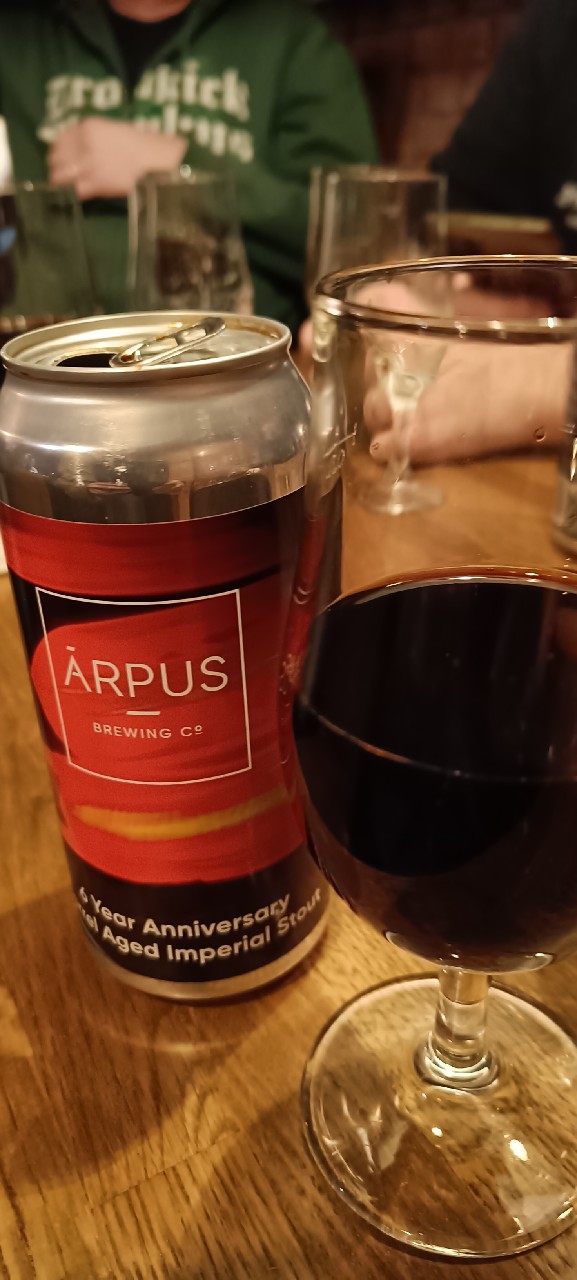 6 Year Anniversary Barrel Aged Imperial Stout, Latvia