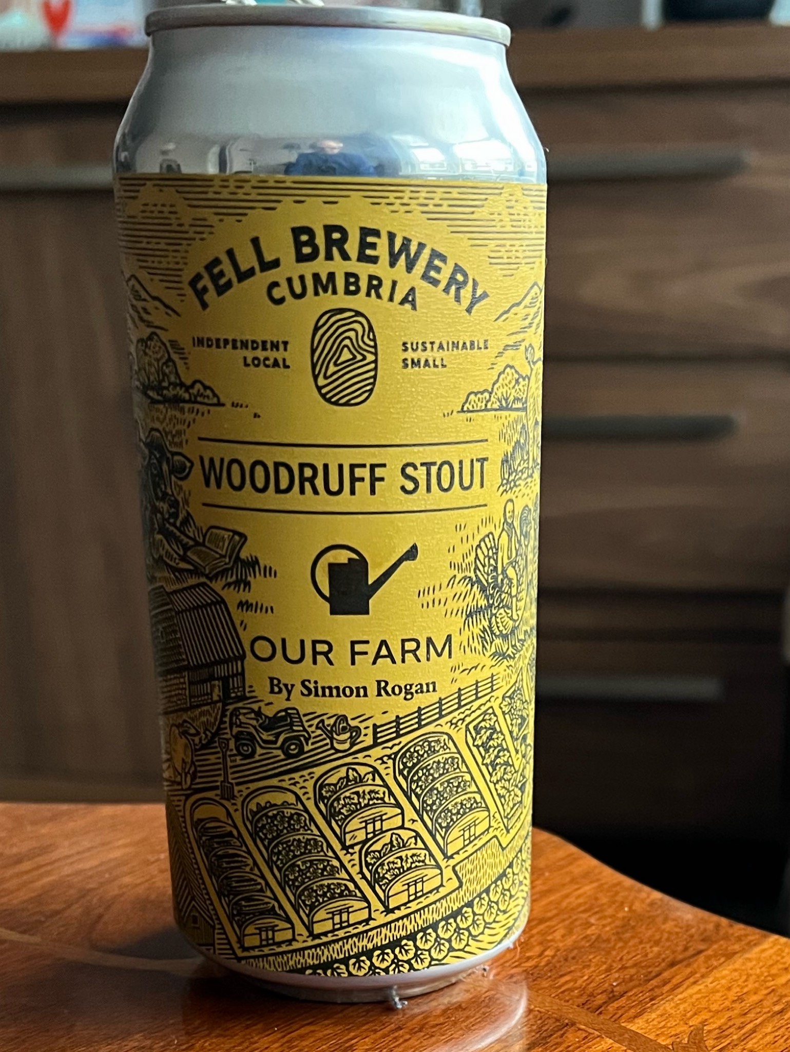 Woodruff Stout, England