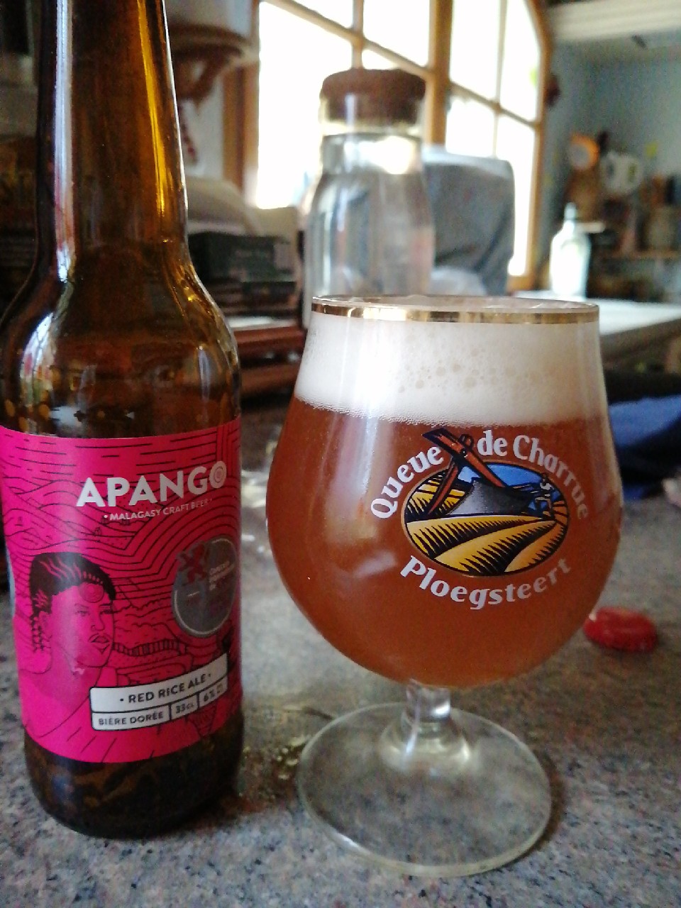Apango Red Rice Ale, Apango