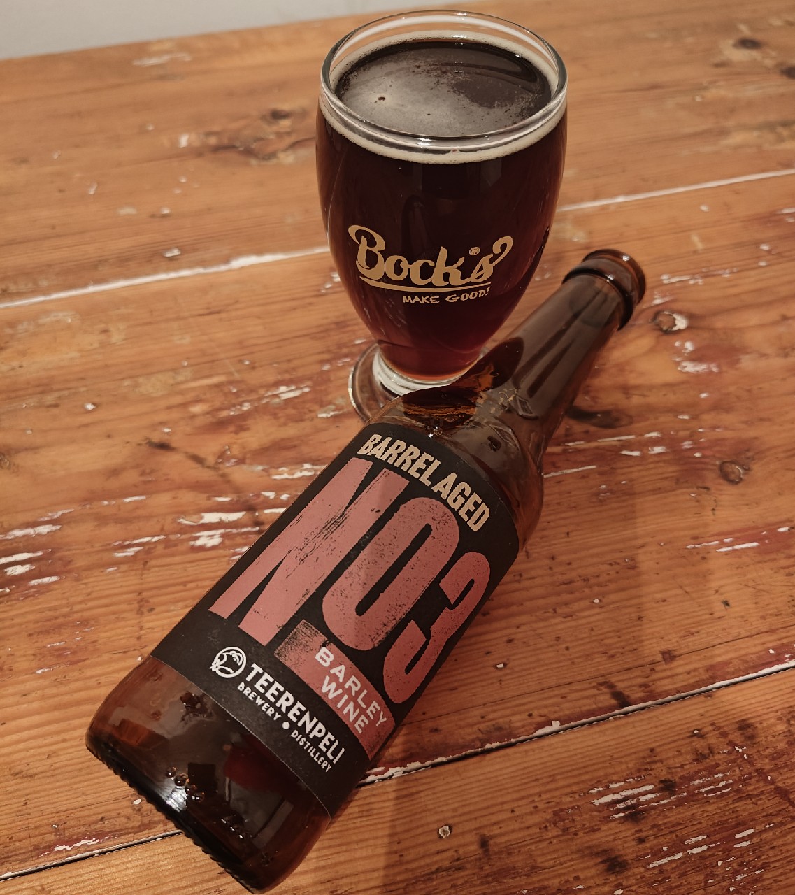 Barrel Aged No3 Barley Wine, Finland