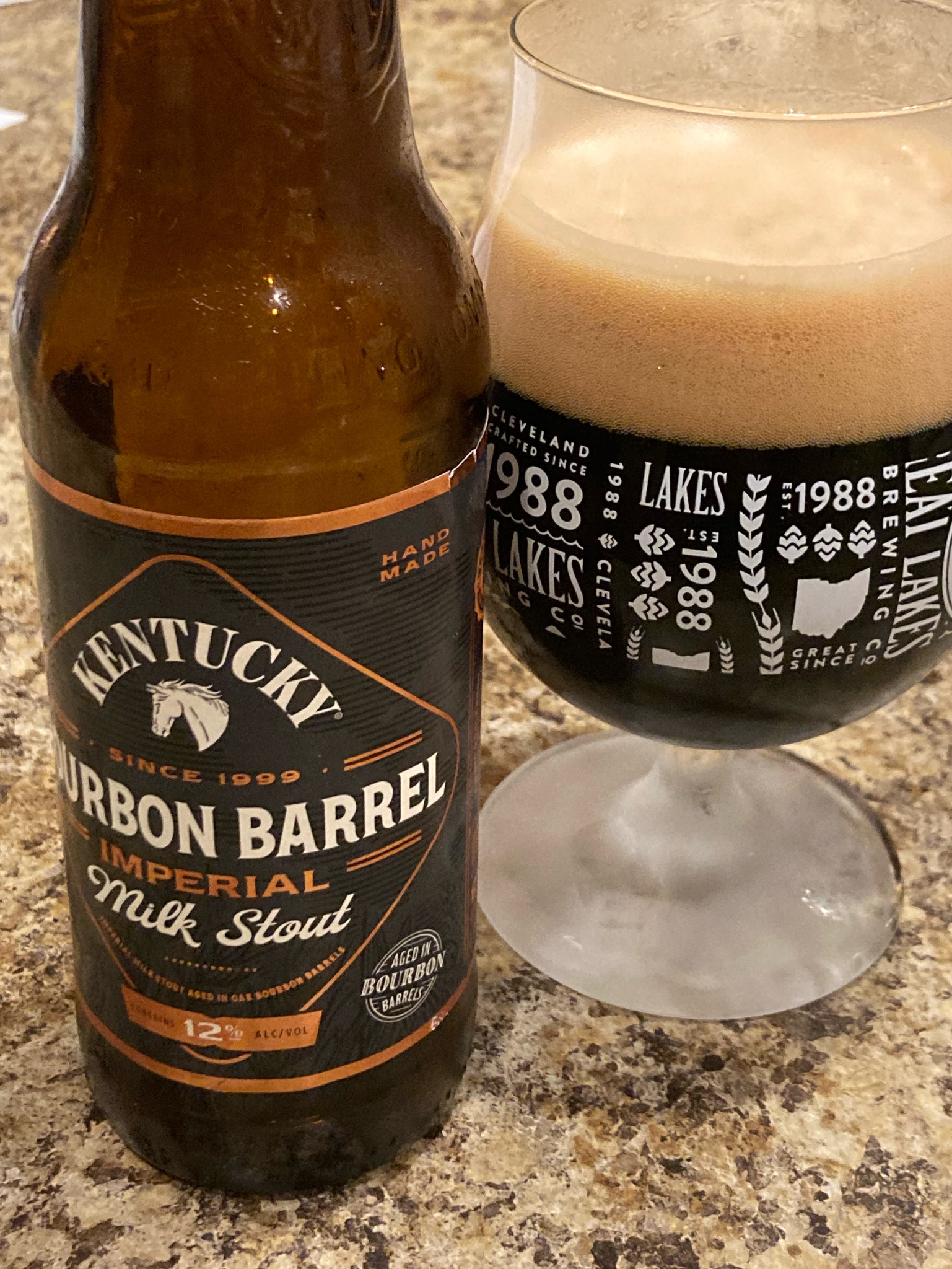 Kentucky Bourbon Barrel Imperial Milk Stout, United States