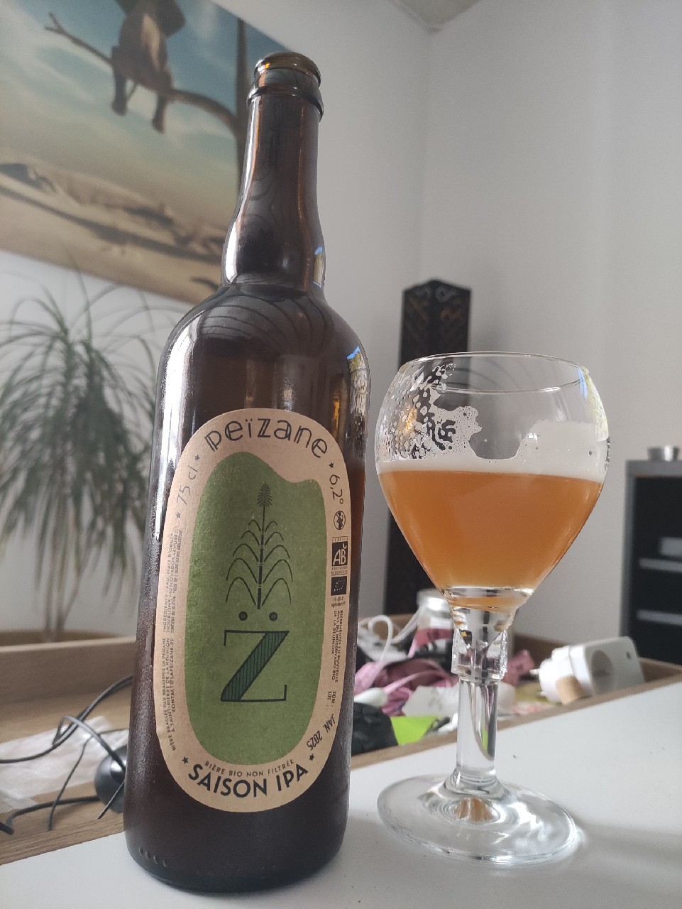 Peïzane saison IPA, Brasserie La Peïzanne