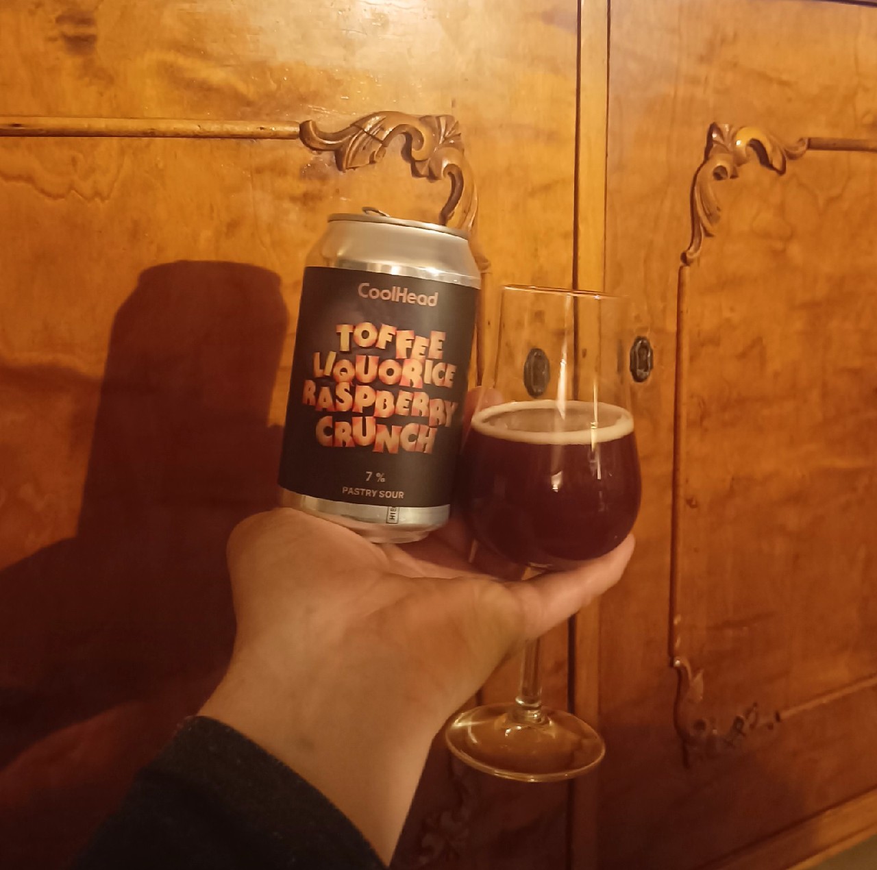 Toffee Liquorice Raspberry Crunch, Finland