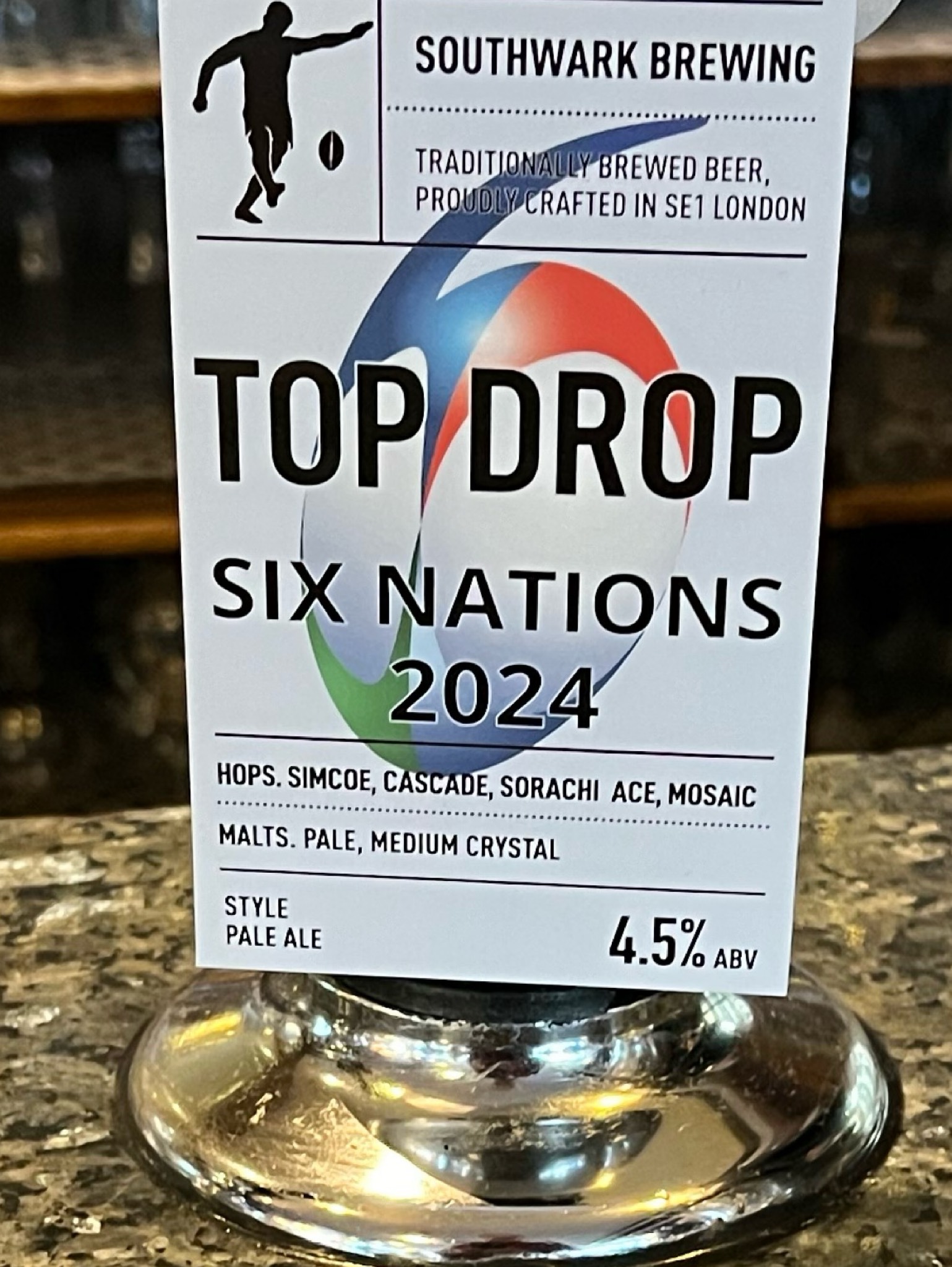 Top Drop - Six Nations 2024, Southwark Brewing