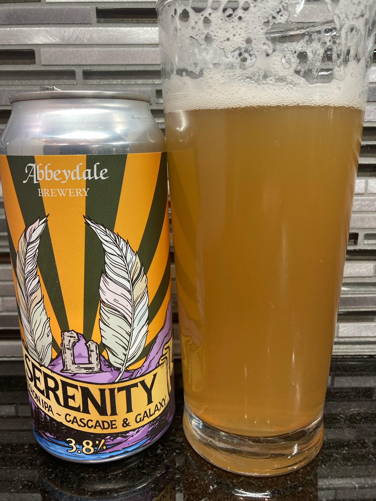 Serenity Session IPA Cascade & Galaxy, England
