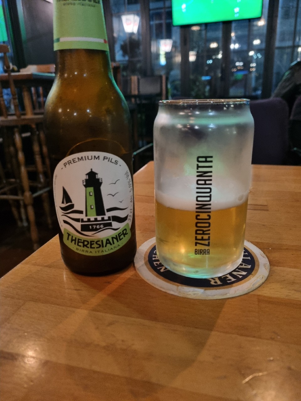 Theresianer Premium Pils, Italy