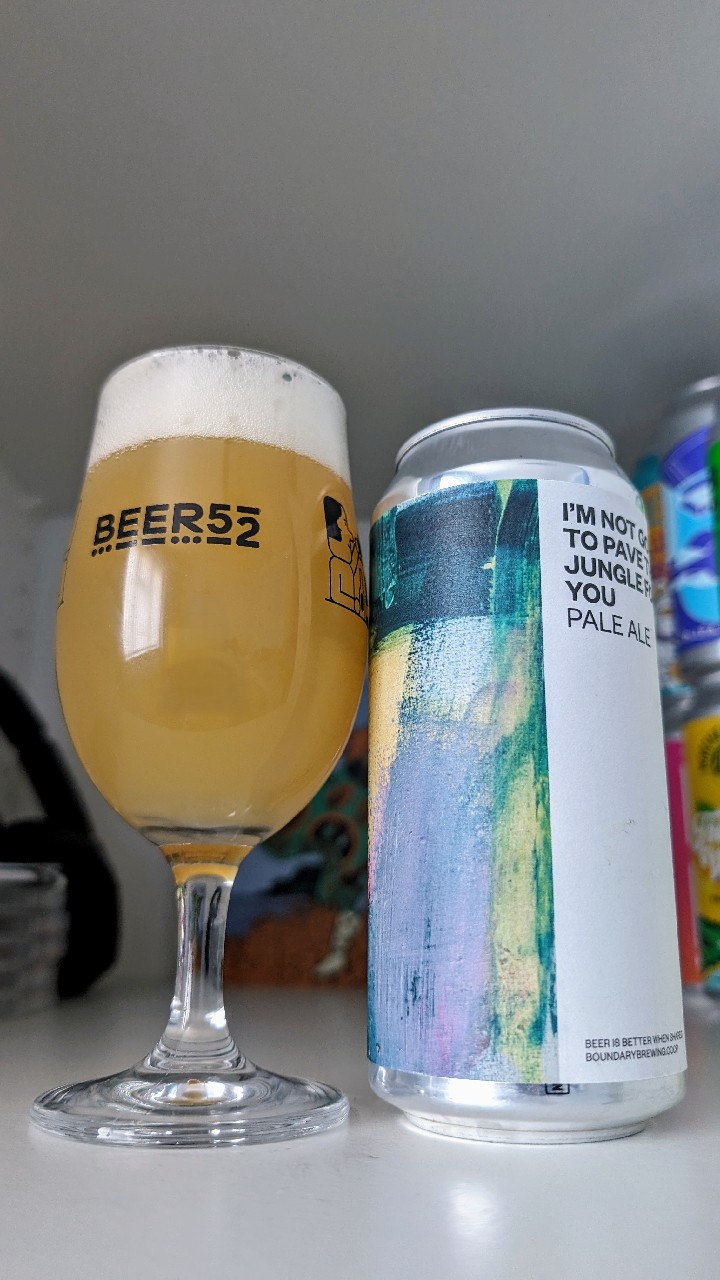 I'm Not Going To Pave The Jungle For You, Northern Ireland