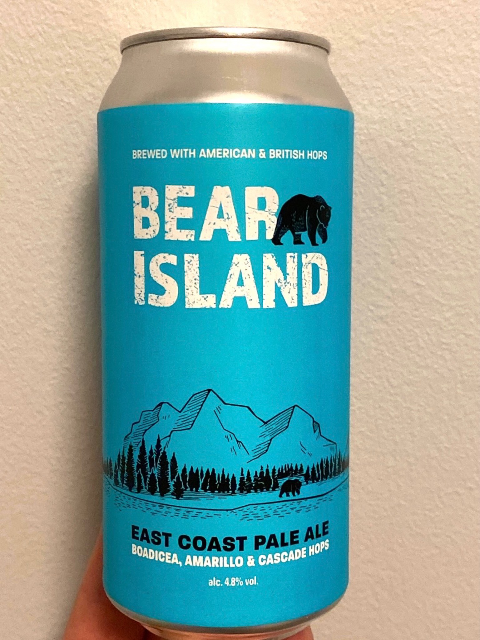 Bear Island East Coast Pale Ale 4.8 Shepherd Neame Pint Please