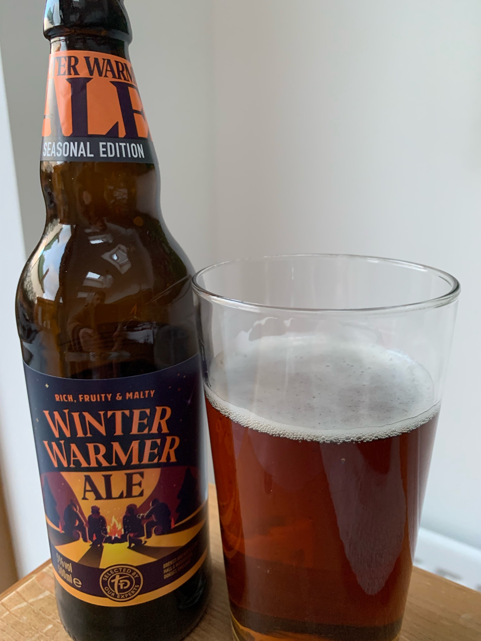 winter warmer ale, England