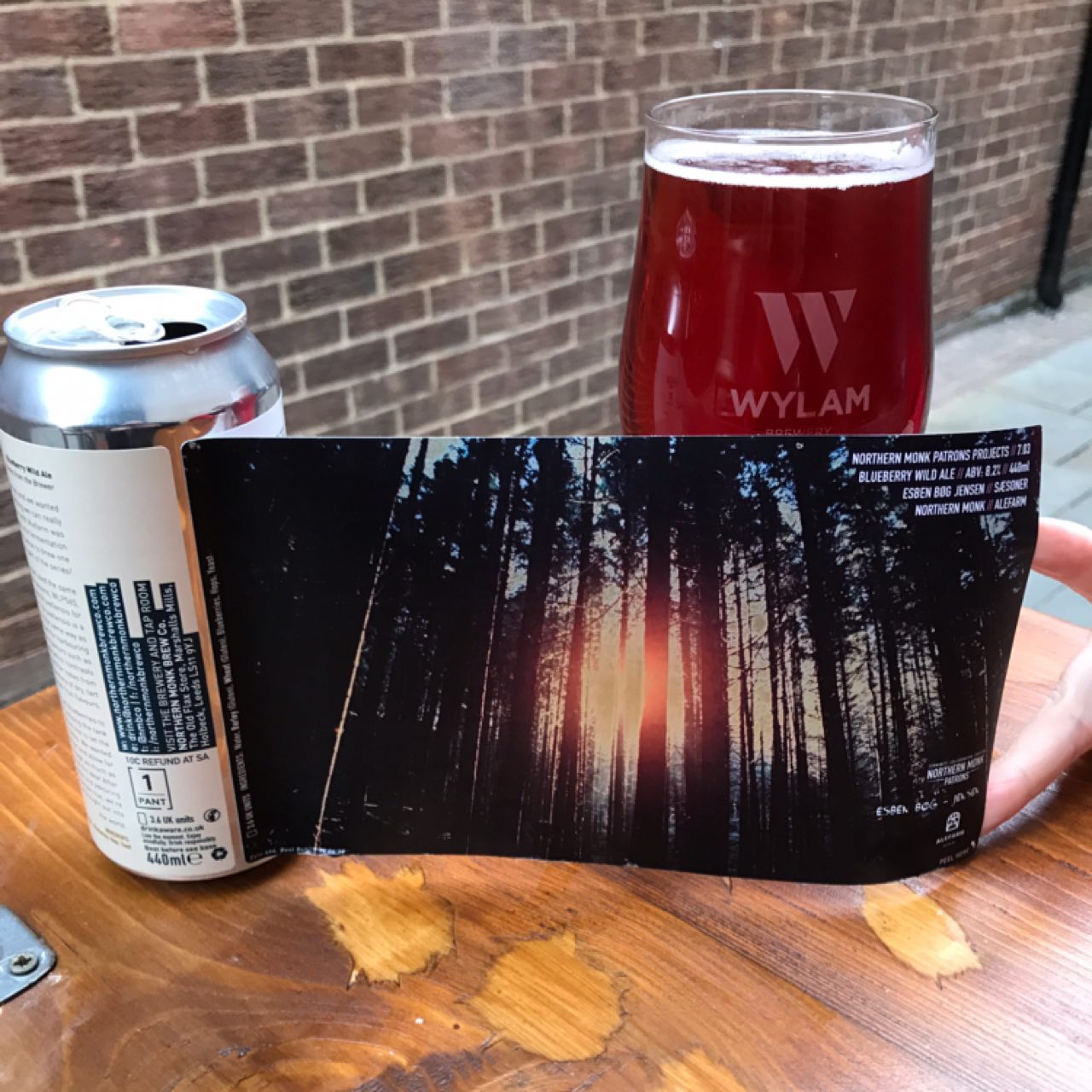 Patrons Project 7.03 Blueberry Wild Ale, England