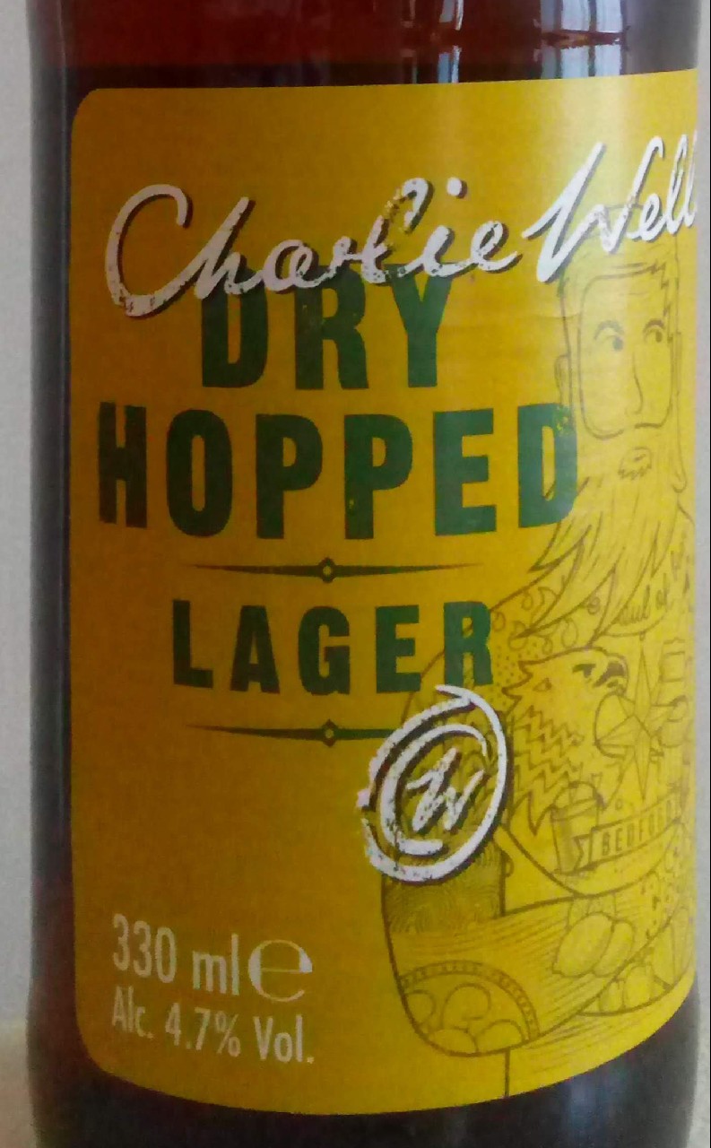 Charlie Wells Dry Hopped Lager, England