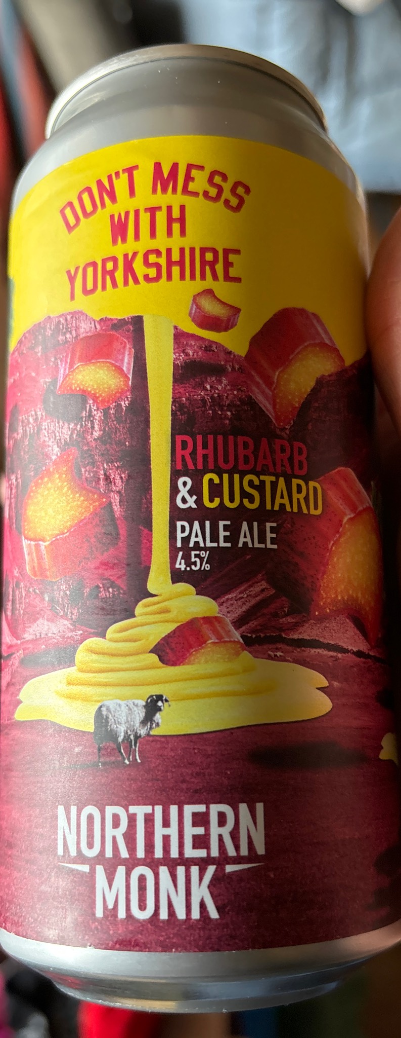 Don't Mess With Yorkshire Rhubarb & Custard Pale Ale, England