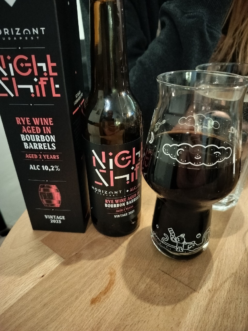 Night Shift Vintage 2023 - Rye Wine Aged In Bourbon Barrels - Aged 2 Years, Hungary