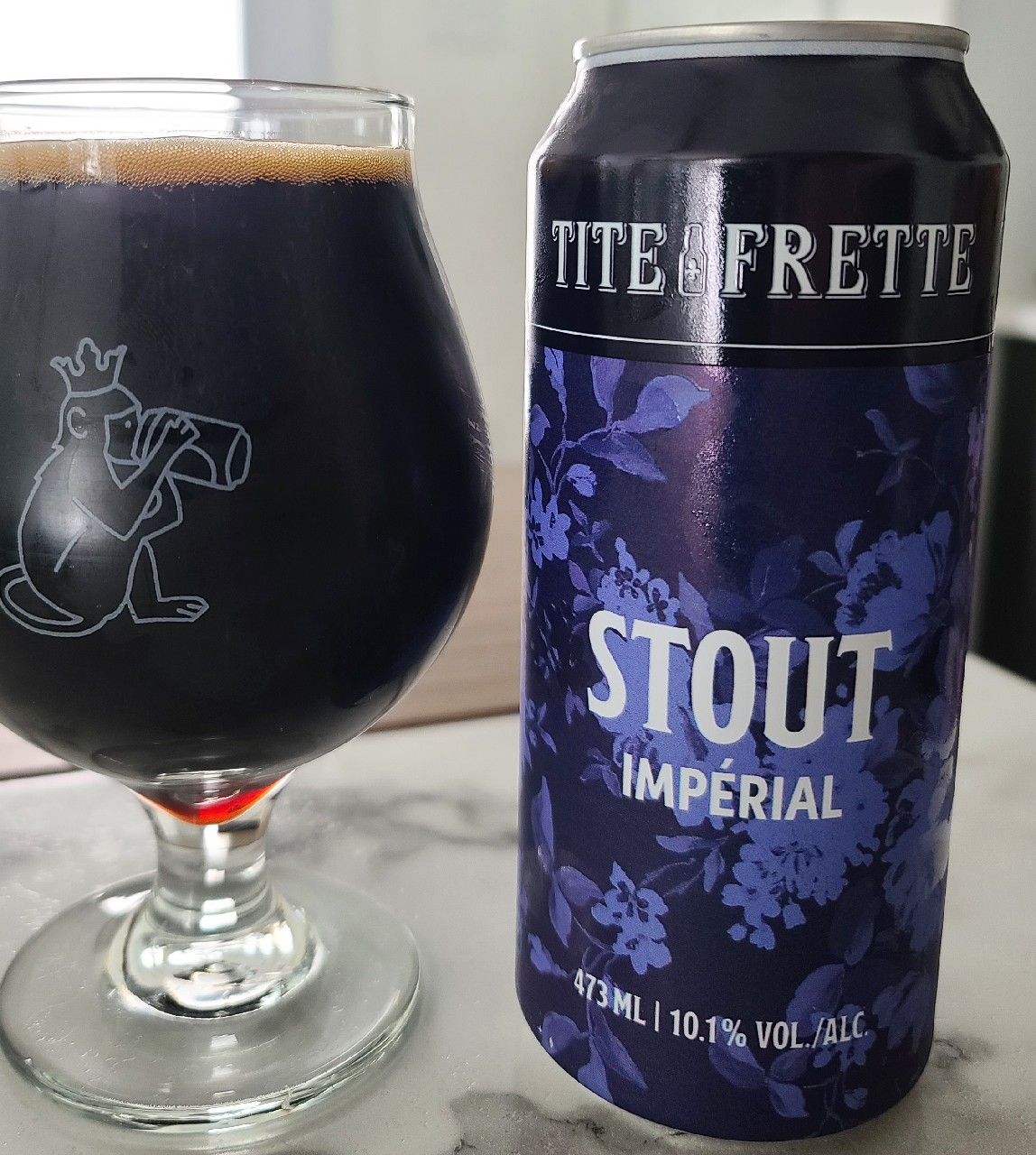 Imperial Stout tite frette, Canada