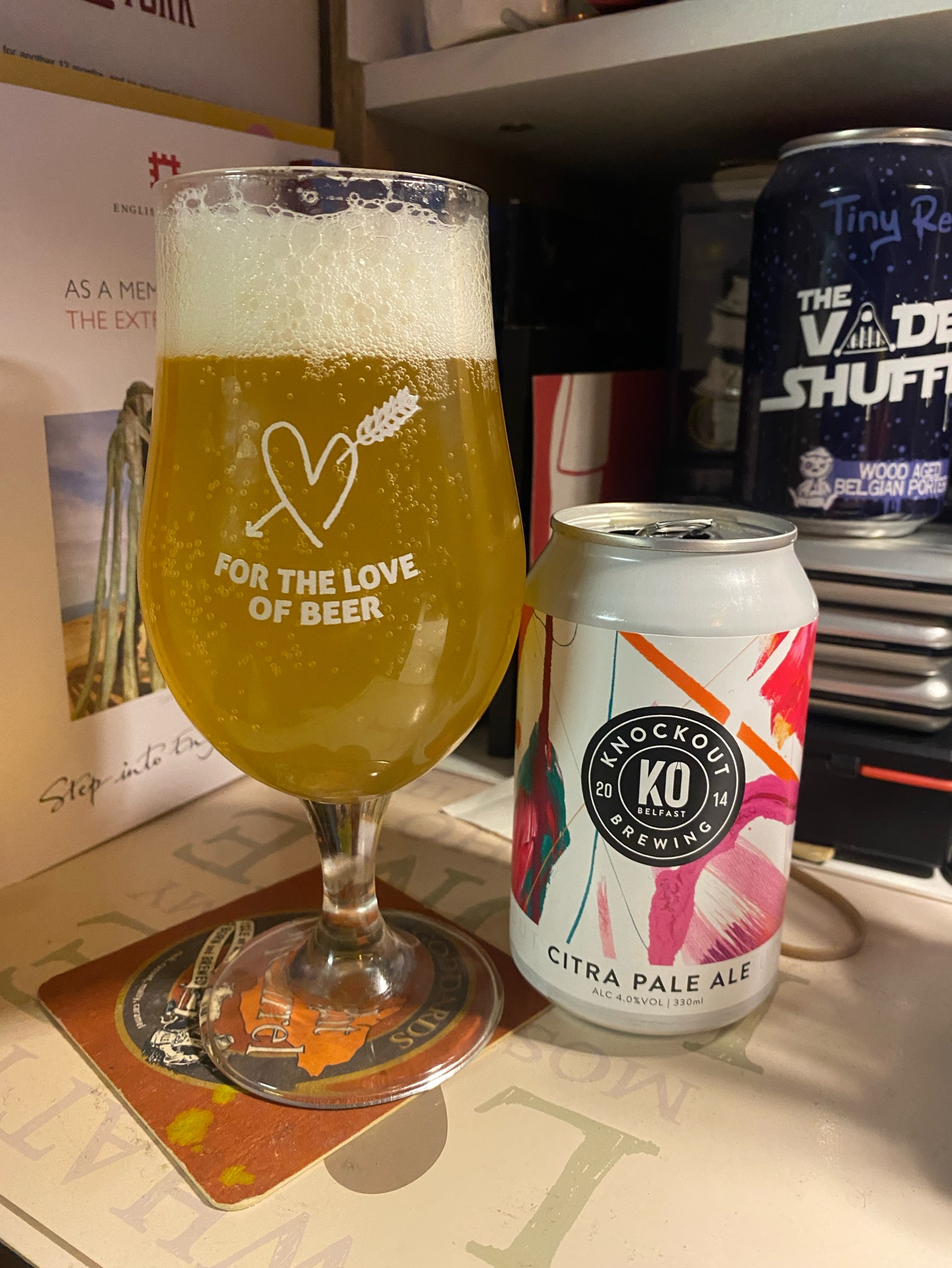 Uppercut Citra Pale Ale, Knockout Brewing