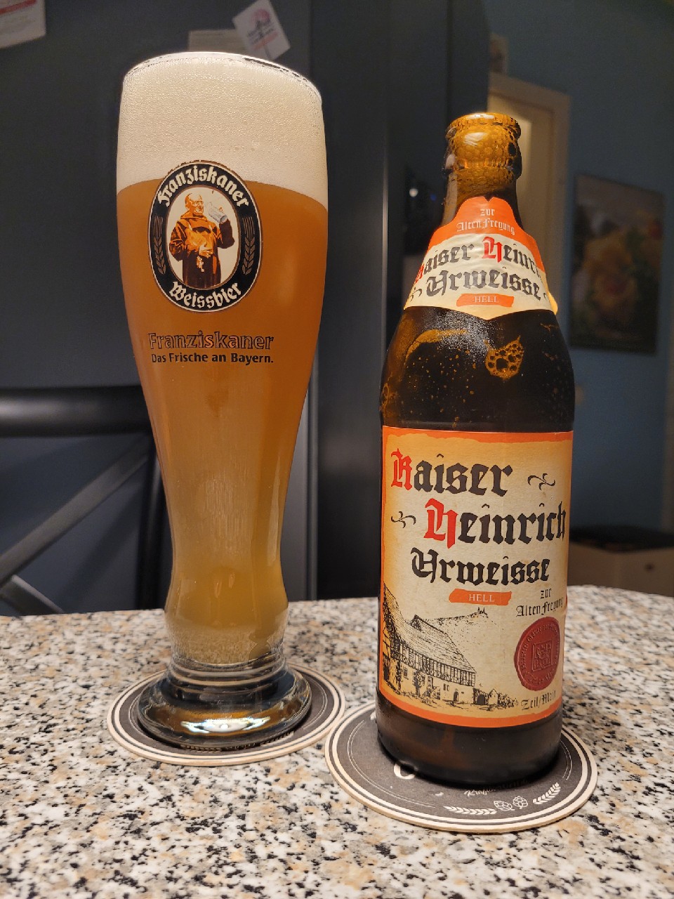 Kaiser Heinrich Urweisse hell, Brauerei Göller