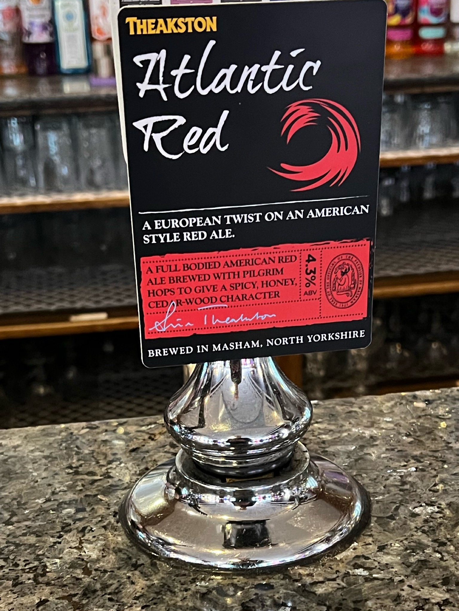 Atlantic Red, England