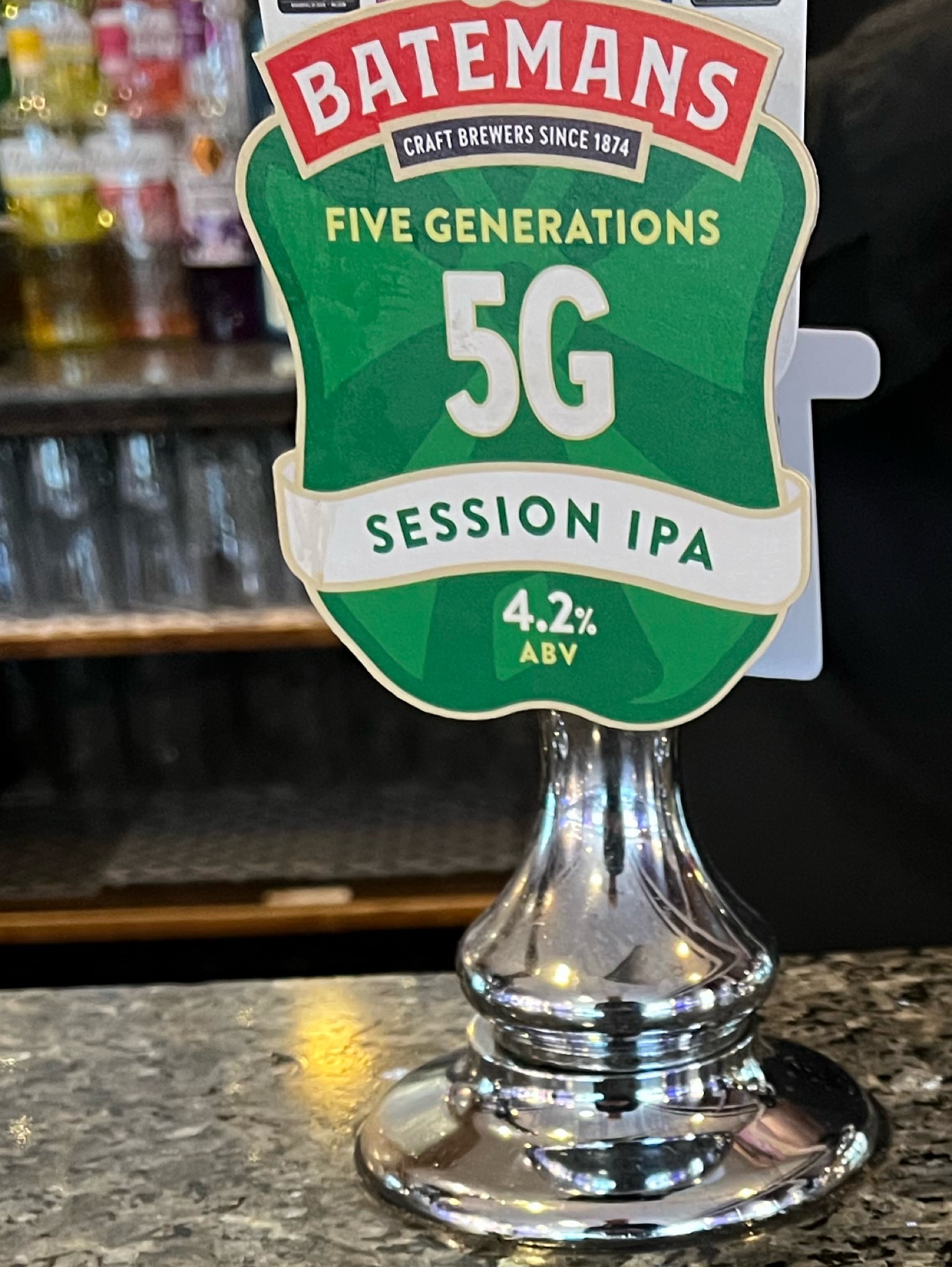 Five Generations 5G, Batemans Brewery