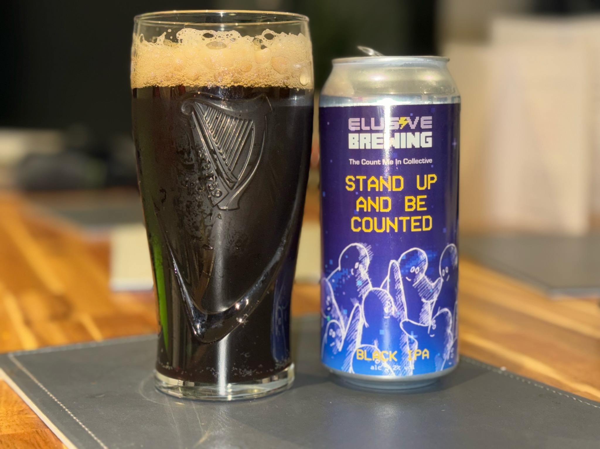 Stand up and be counted, Elusive Brewing