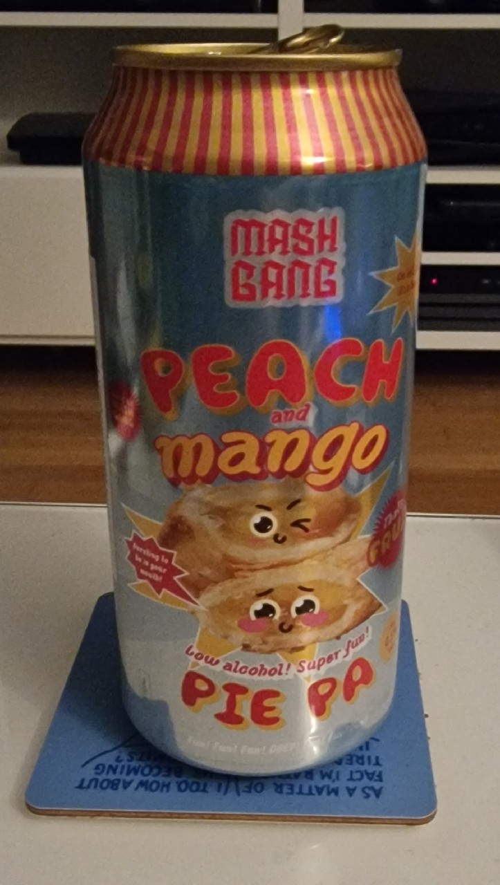 Pie PA - Mango and Peach IPA, England