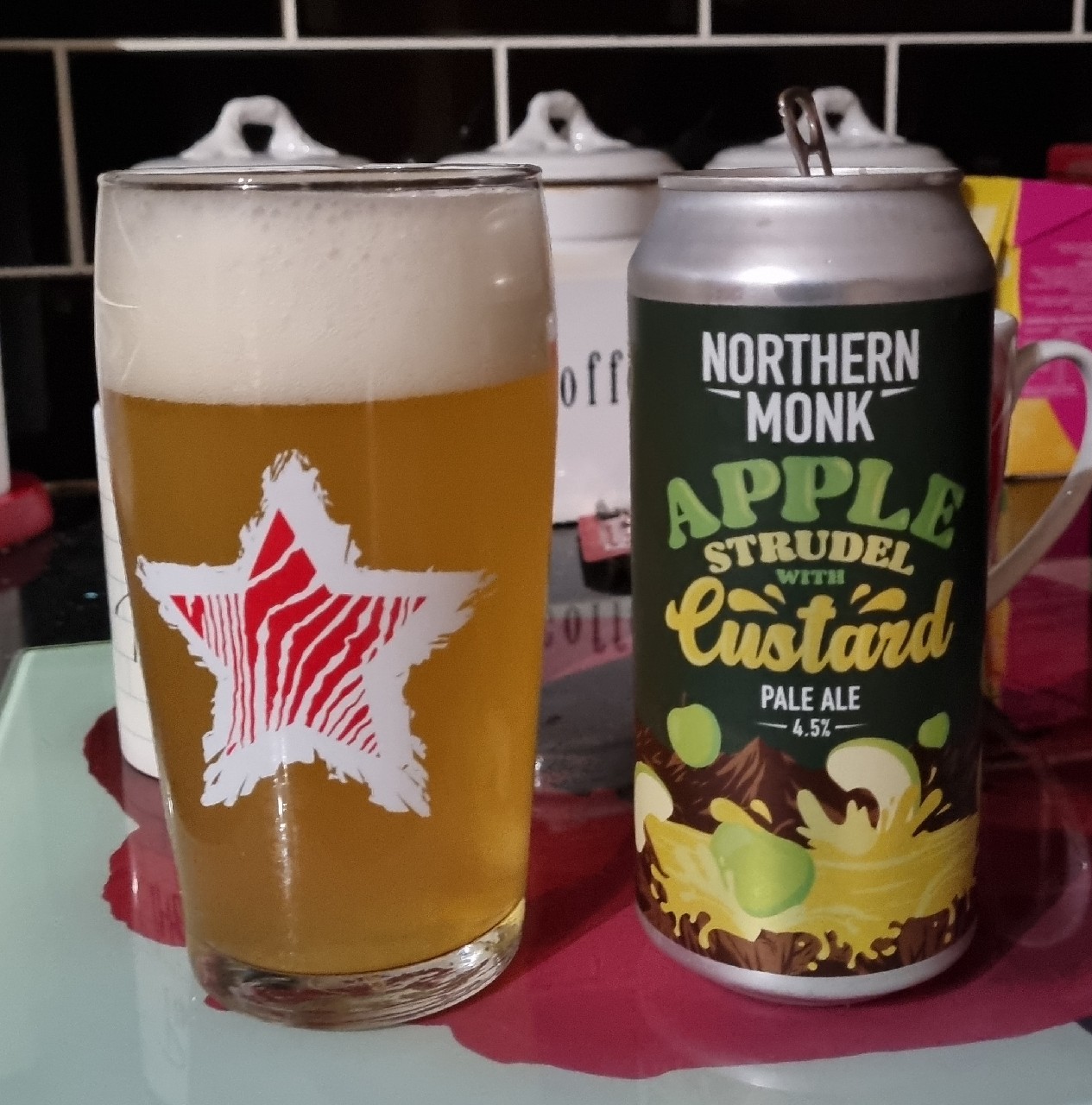 Apple Strudel With Custard Pale Ale, England