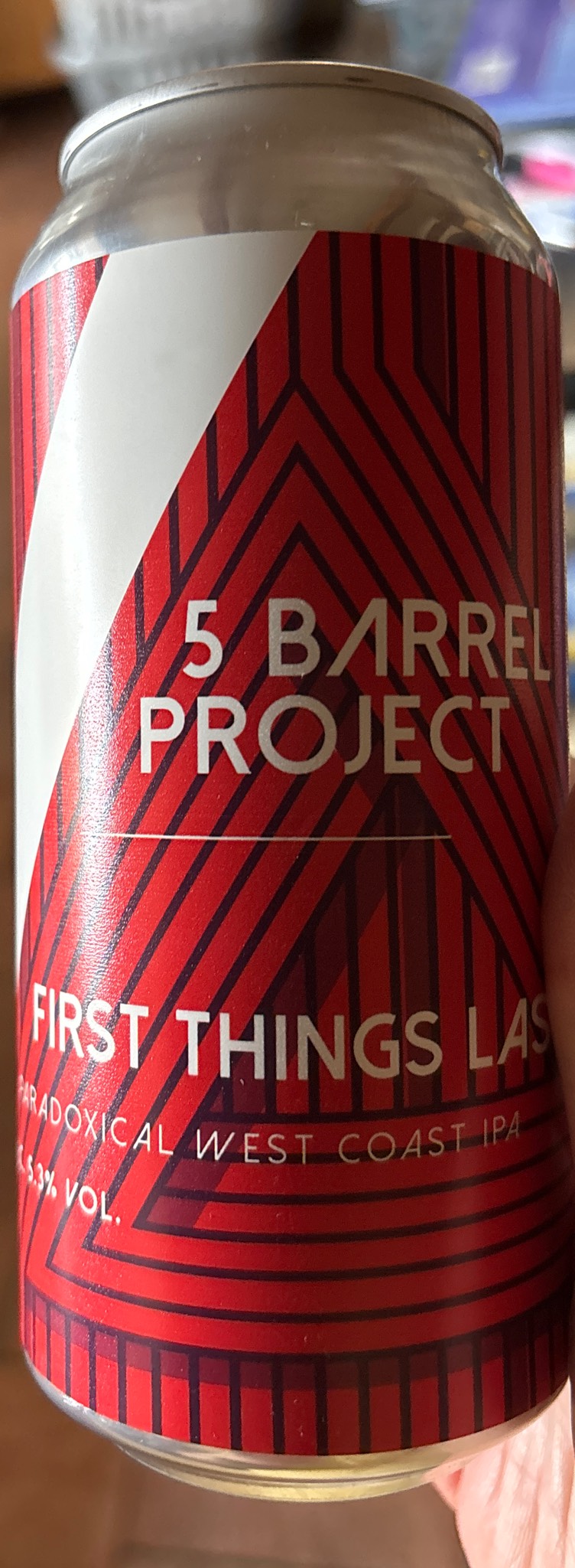 First things last, 5 Barrel Project