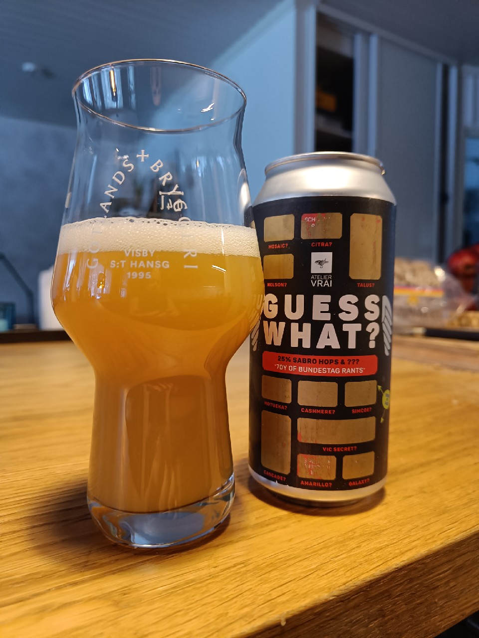 Guess What? 25% Sabro Hops & ???, Germany