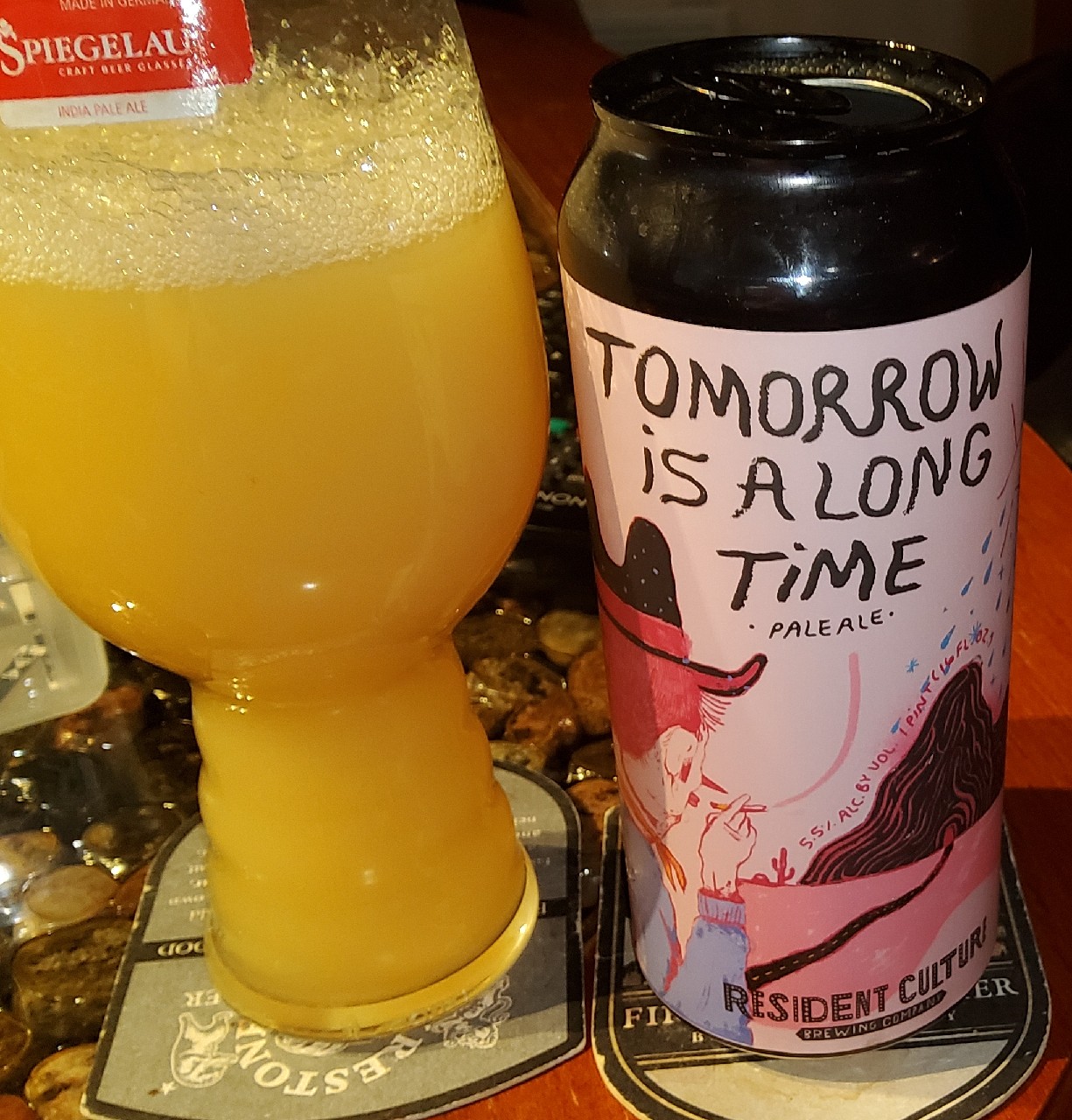 tomorrow is a long time, Resident Culture Brewing Company