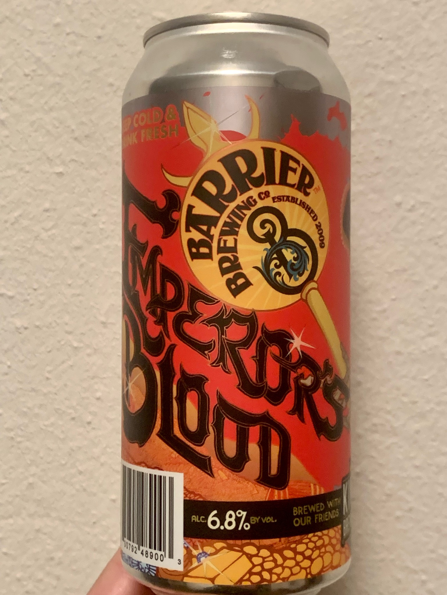 Emperor's Blood: Thicker Sour Ale, United States