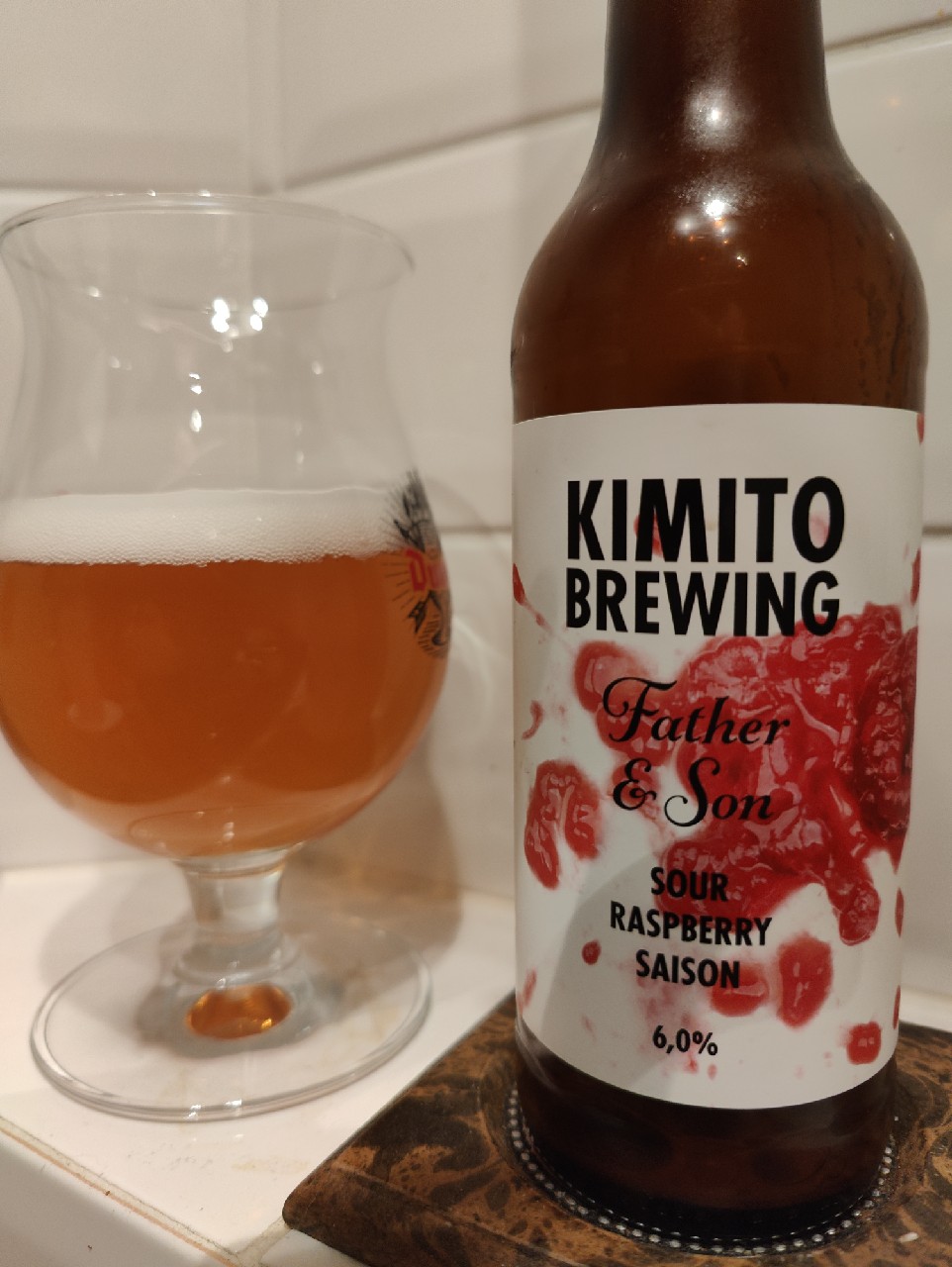 Father & Son: Sour Raspberry Saison, Finland