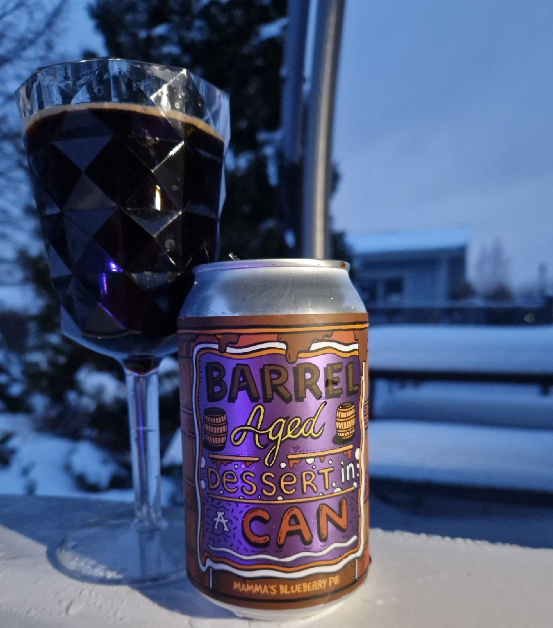 Barrel Aged Dessert In A Can - Mama's Blueberry Pie, Norway