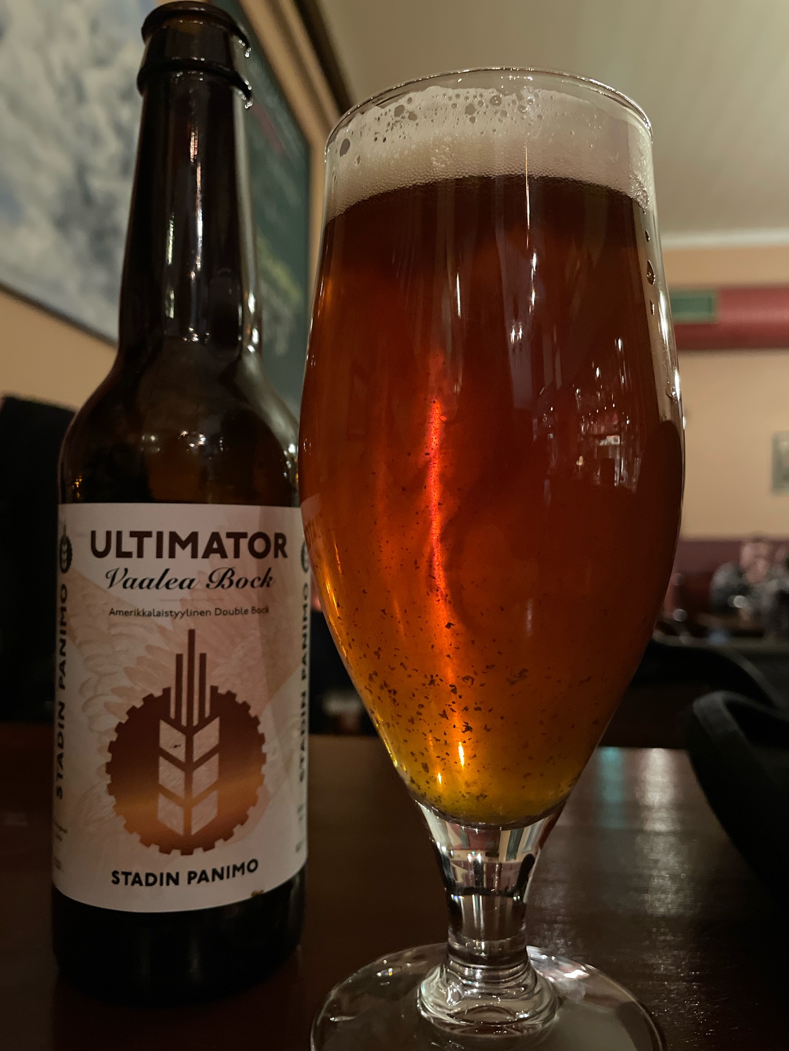 Ultimator Vaalea Doppelbock, Finland