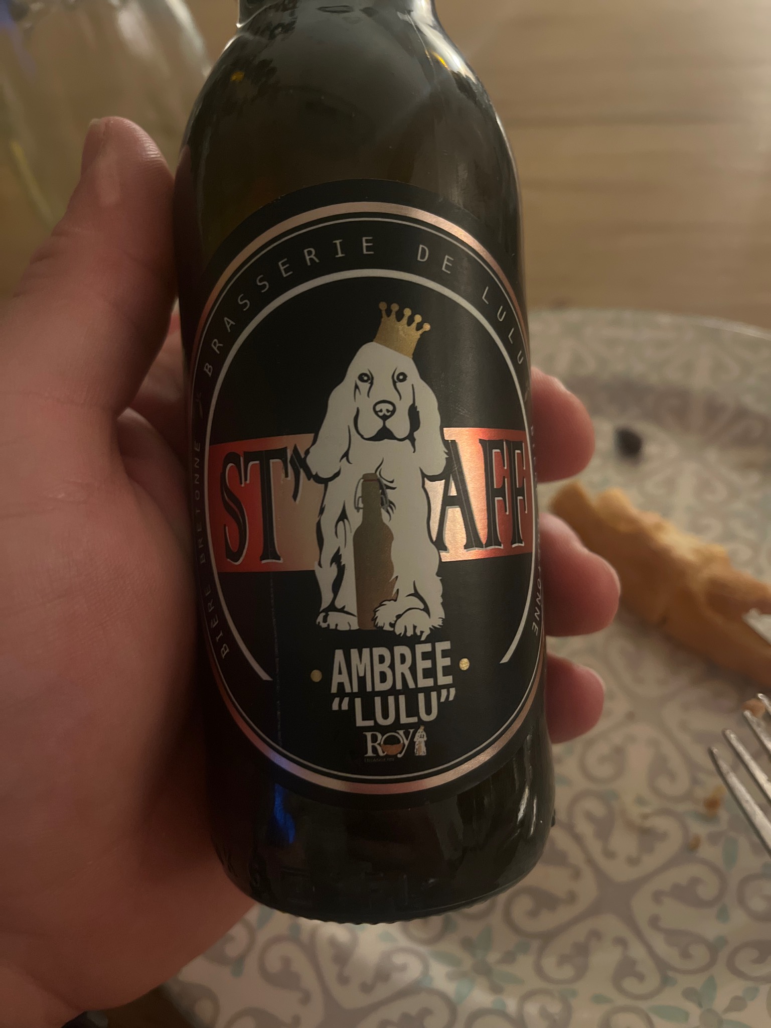 St'Aff Ambrée Lulu, Brasserie Roy - De Lulu (St'aff)