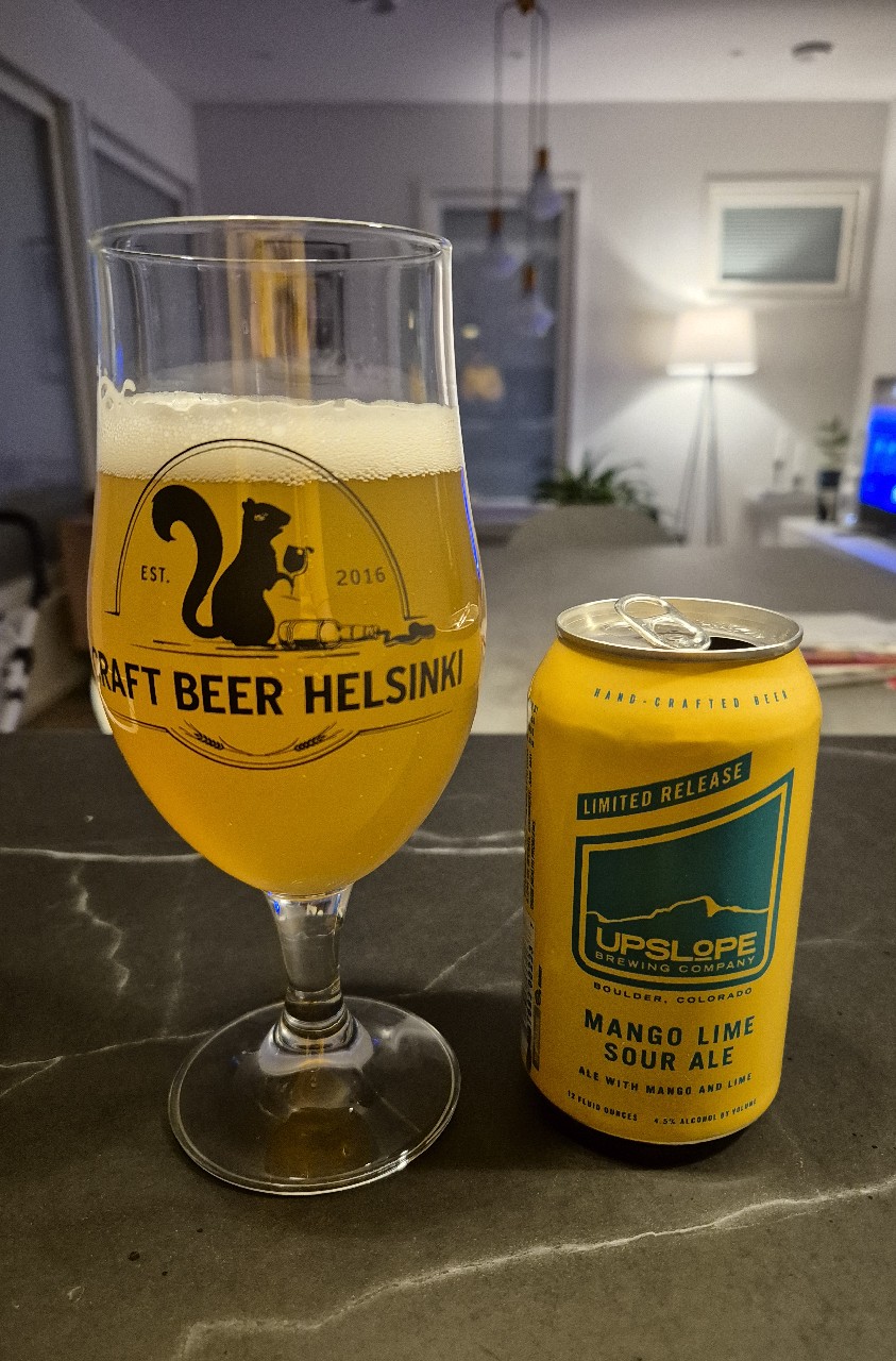 Mango Lime Sour Ale, Upslope Brewing Company