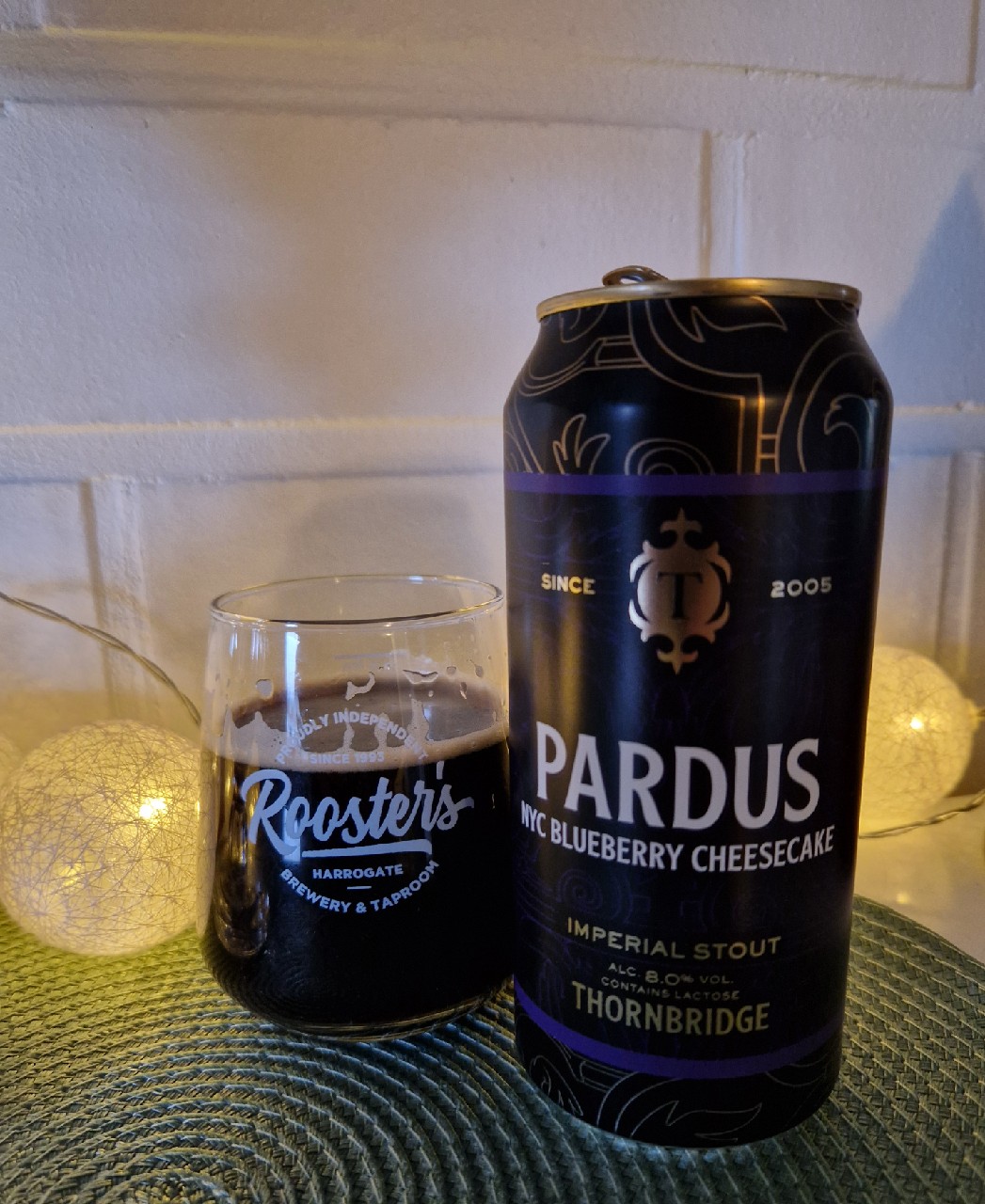 Pardus - NYC Blueberry Cheesecake, England