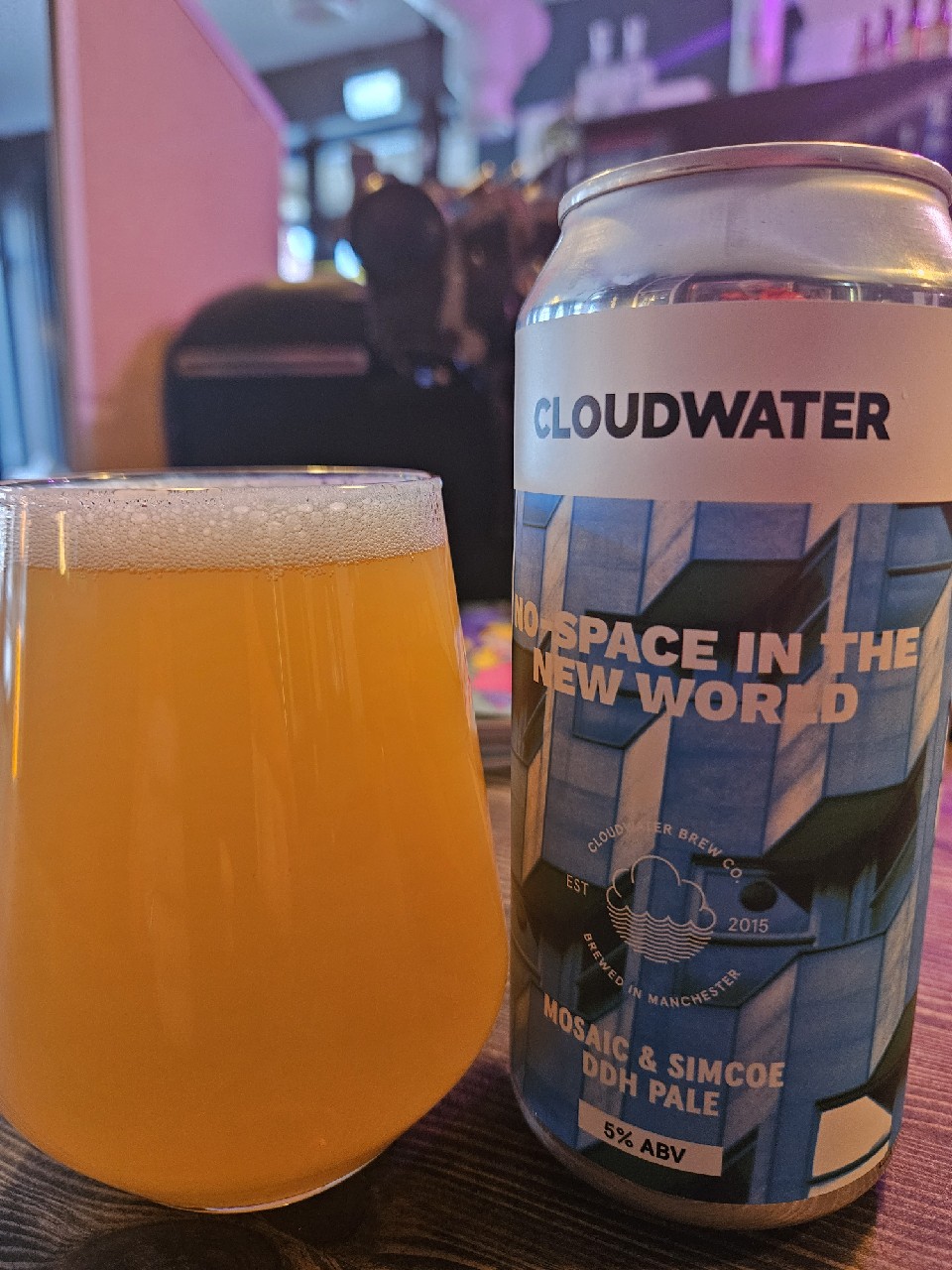 No-Space In the New World, Cloudwater Brew Co.