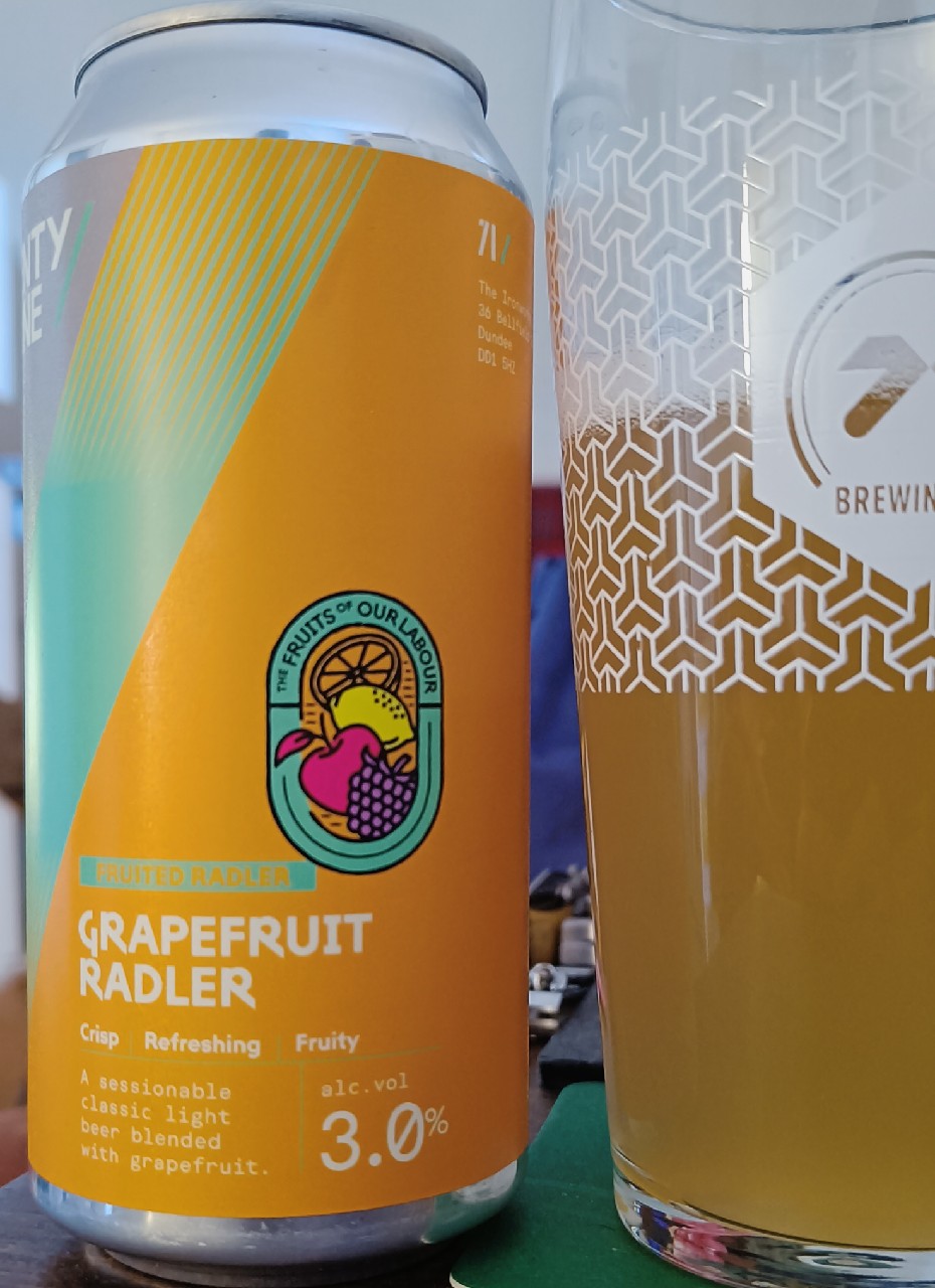 grapefruit radler, Scotland