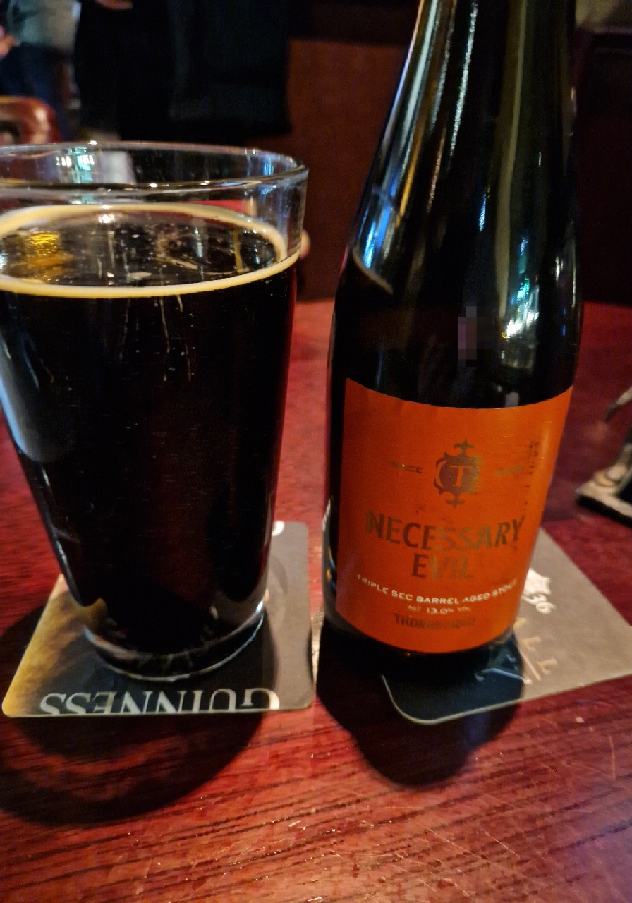 Necessary Evil Triple Sec, England