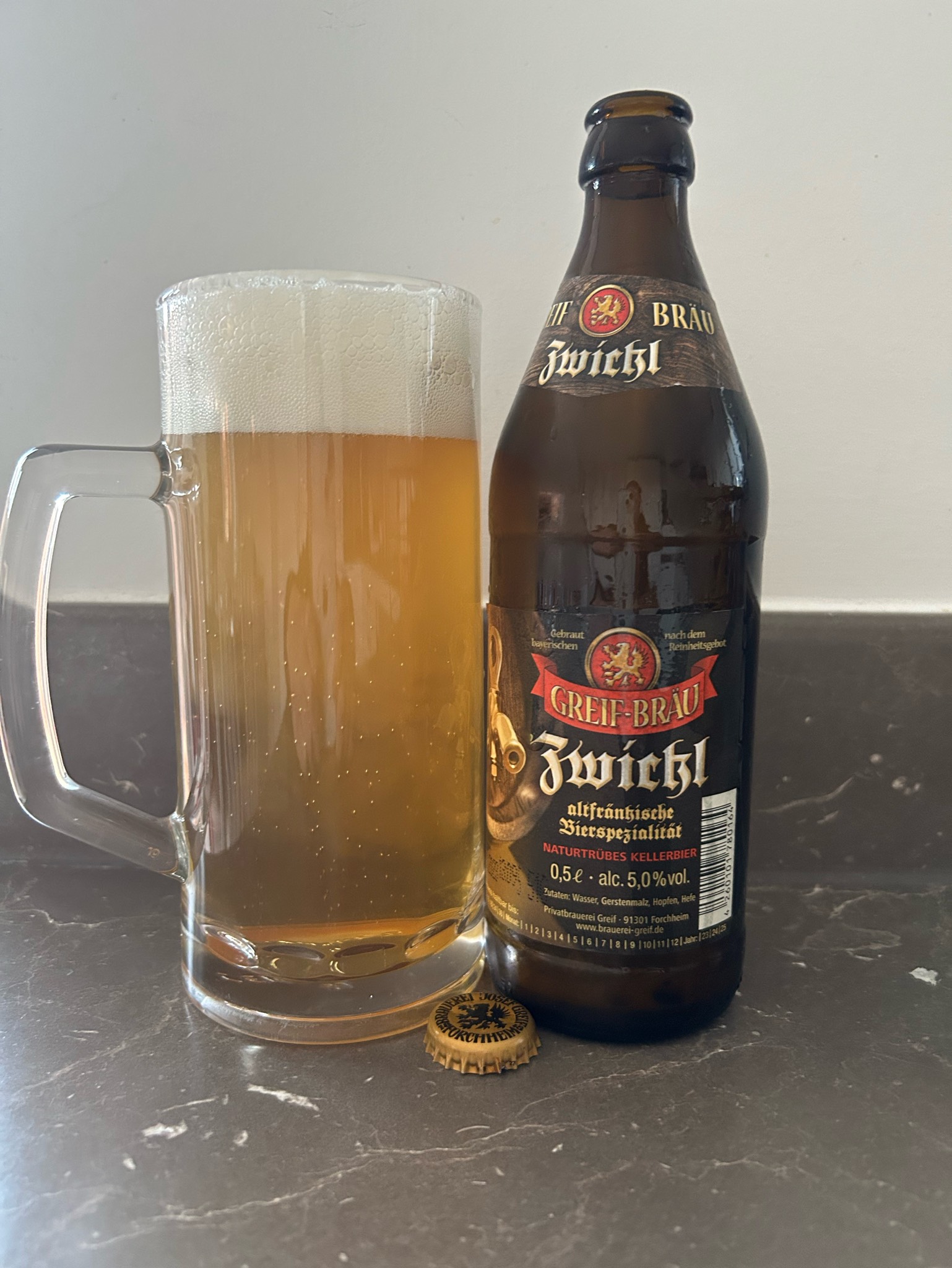 Greif Bräu Zwickl, Germany