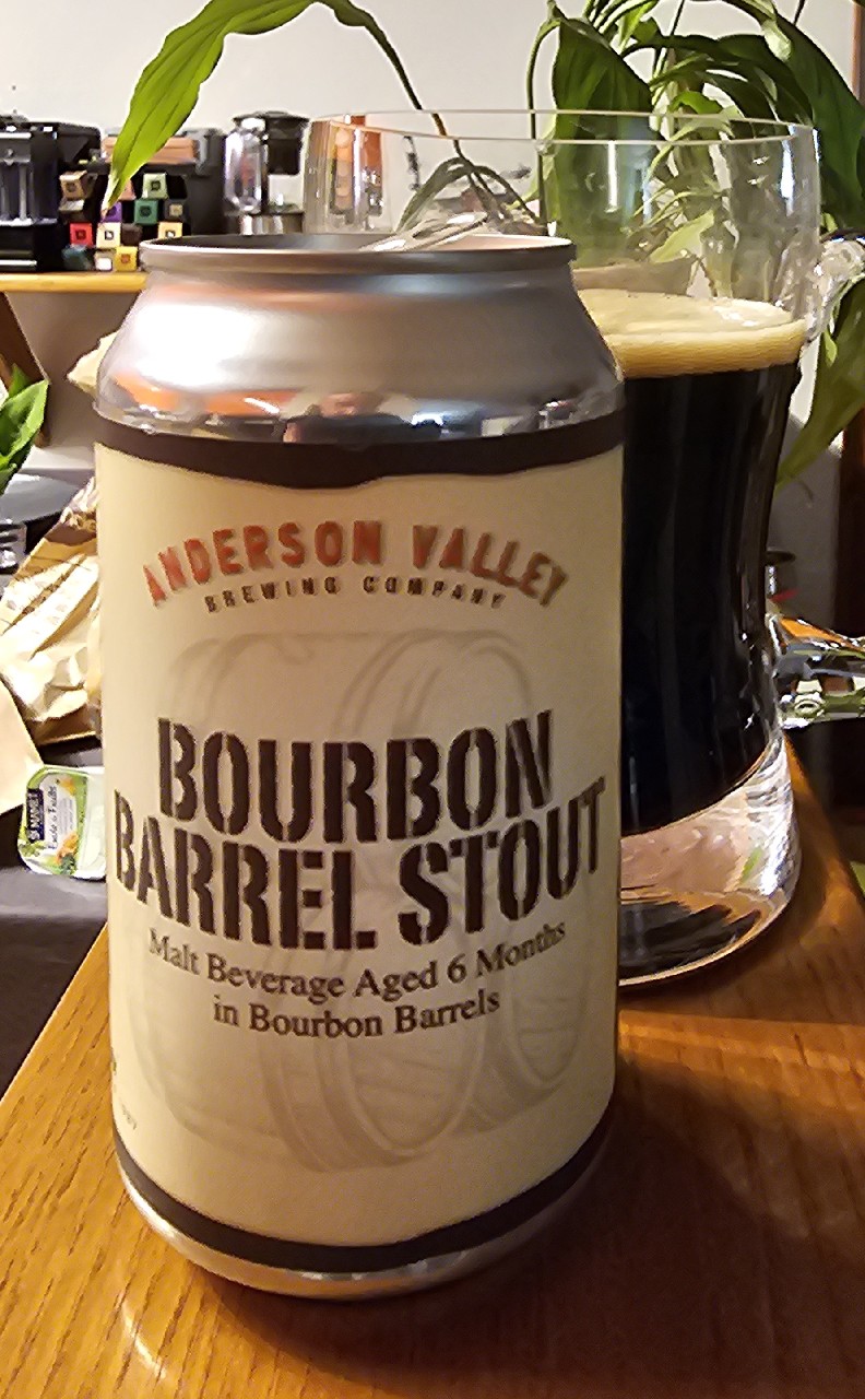 Bourbon Barrel Stout, Anderson Valley