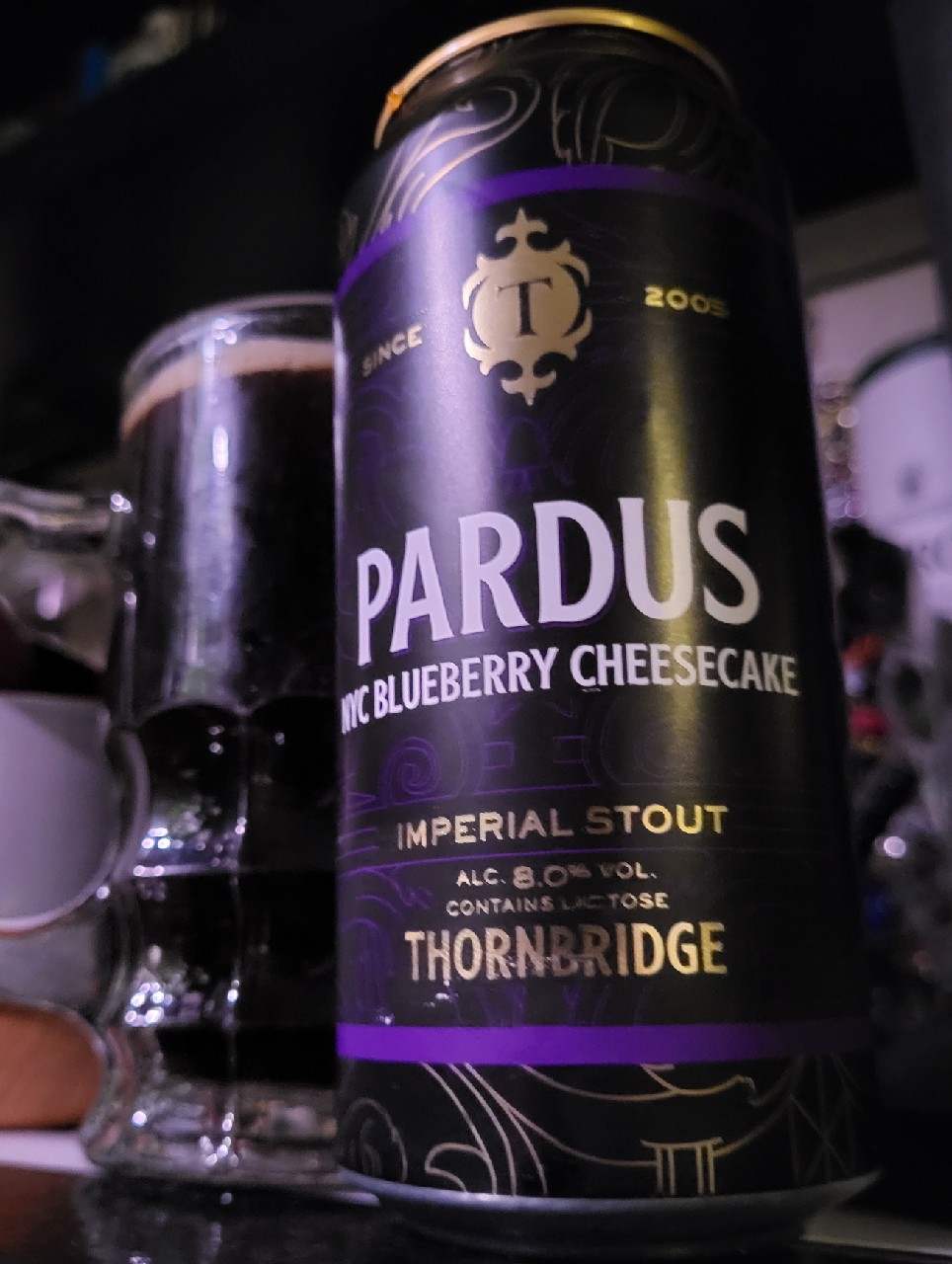 Pardus - NYC Blueberry Cheesecake, England