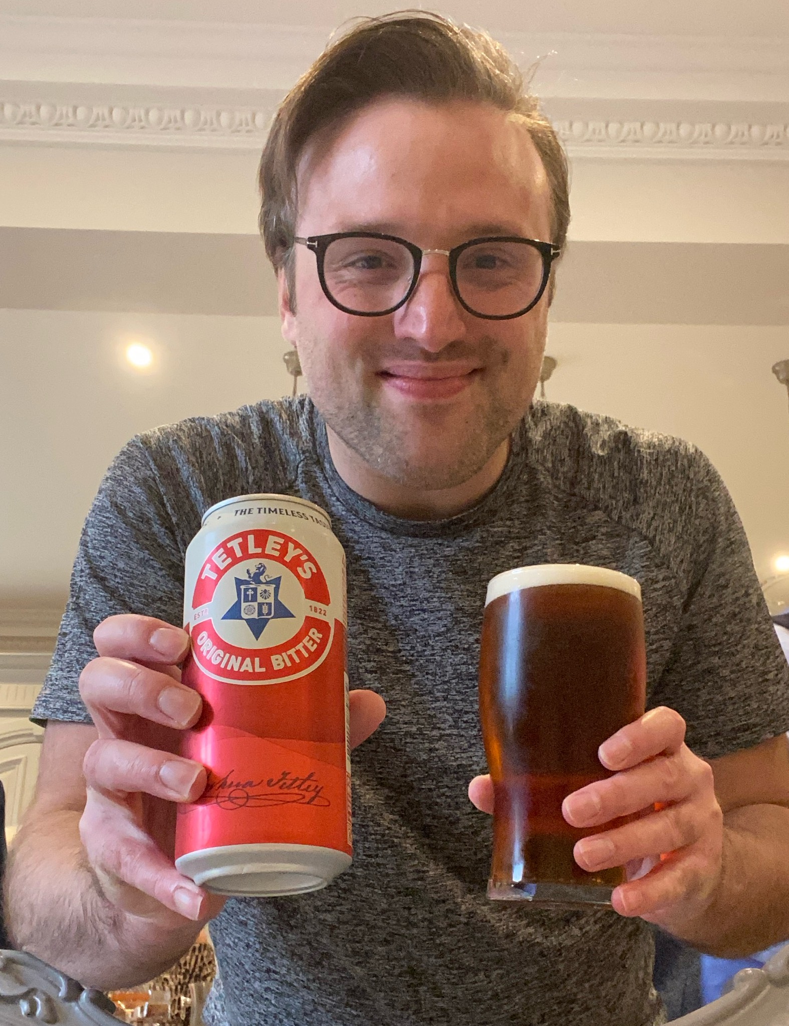 Tetley's Original Cask, England